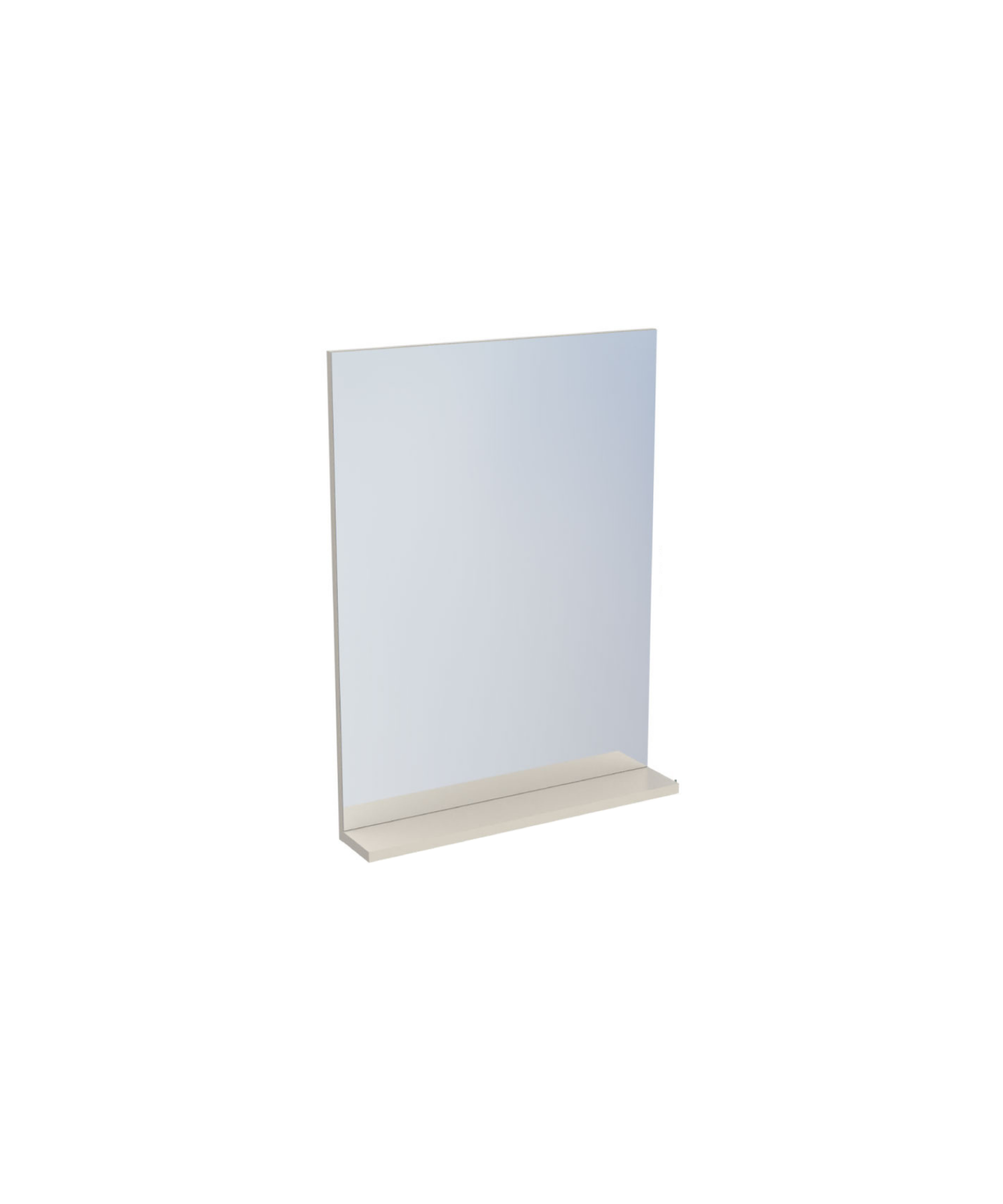 D10 60 cm Melamine Shelf Mirror Dafne