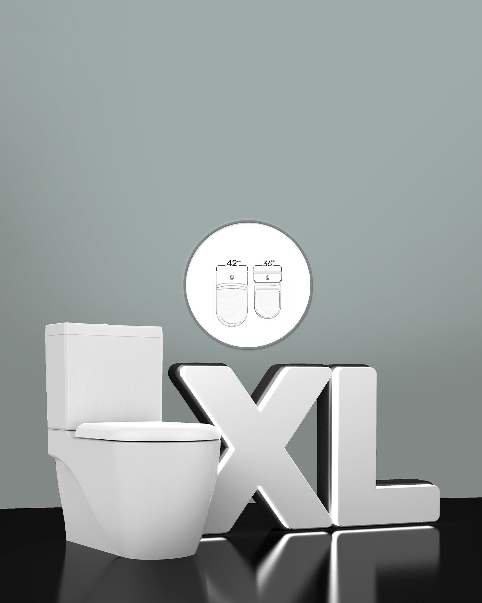 Grande XXL Klozet Takımı