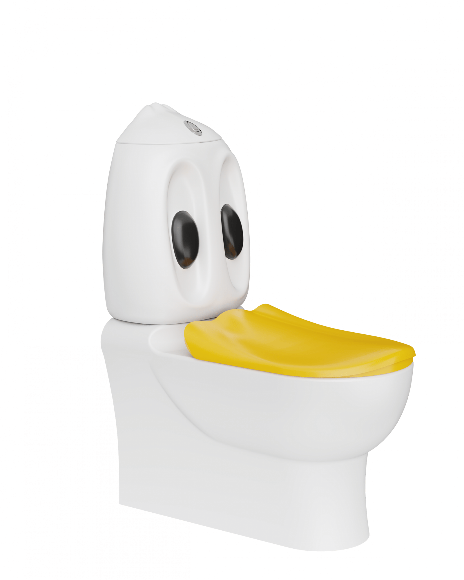 Ducky Duvara Dayalı Çocuk Klozet Takımı