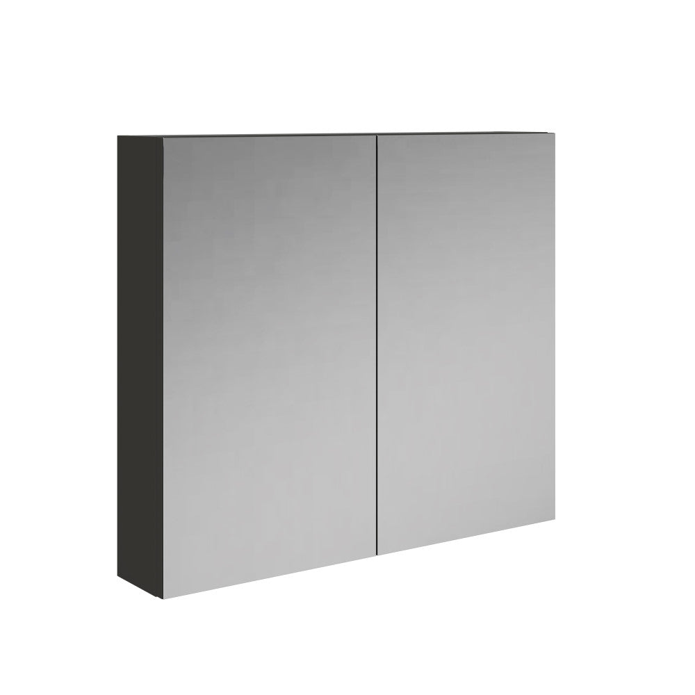 Aynalı Dolap 80*70 Cm Ledsiz Antrasit
