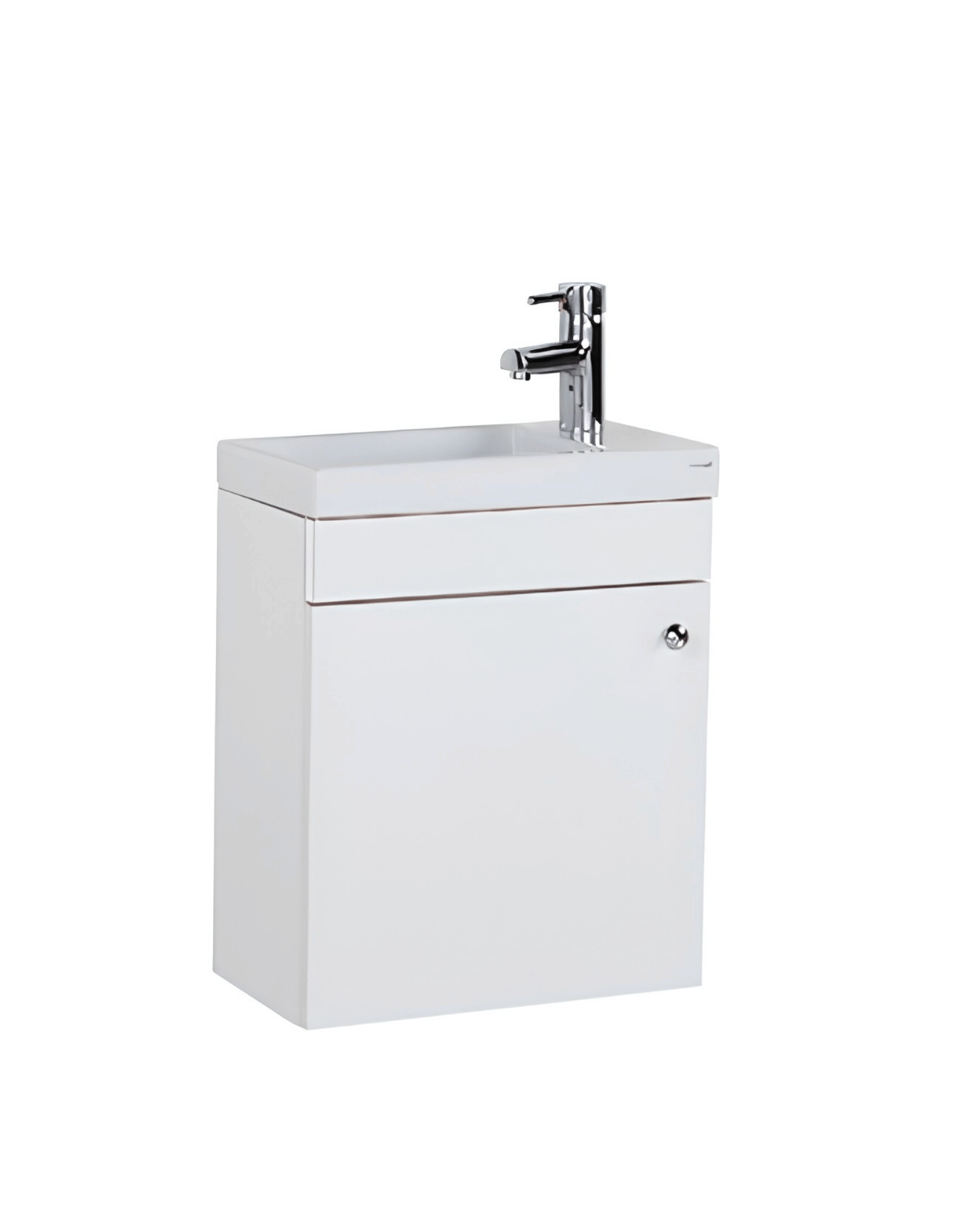 Elmas Lavabo Dolabı 45 cm Beyaz