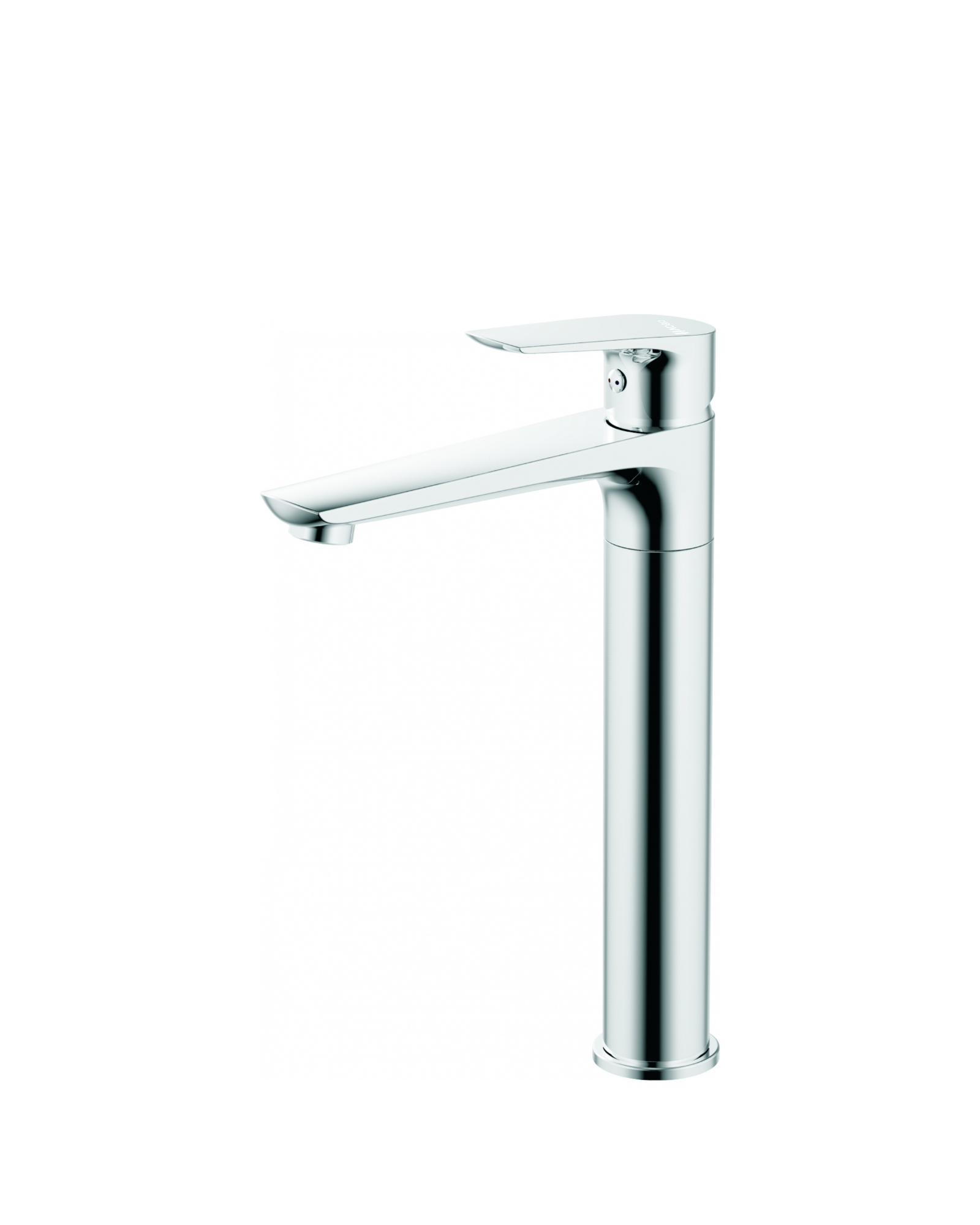 Loop Cool Gray Bowl Sink Faucet and Siphon Head Set