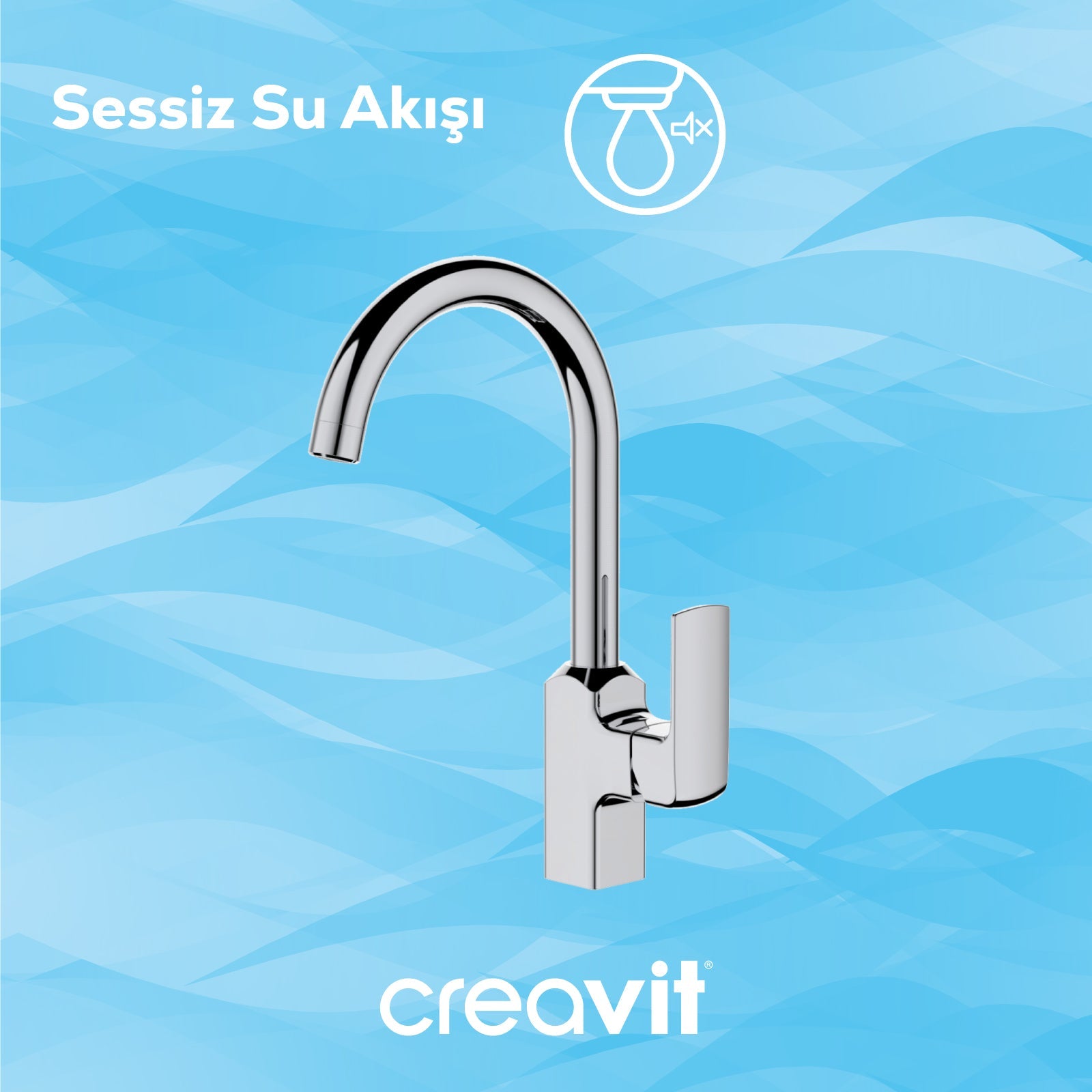 City Kitchen Faucet Chrome