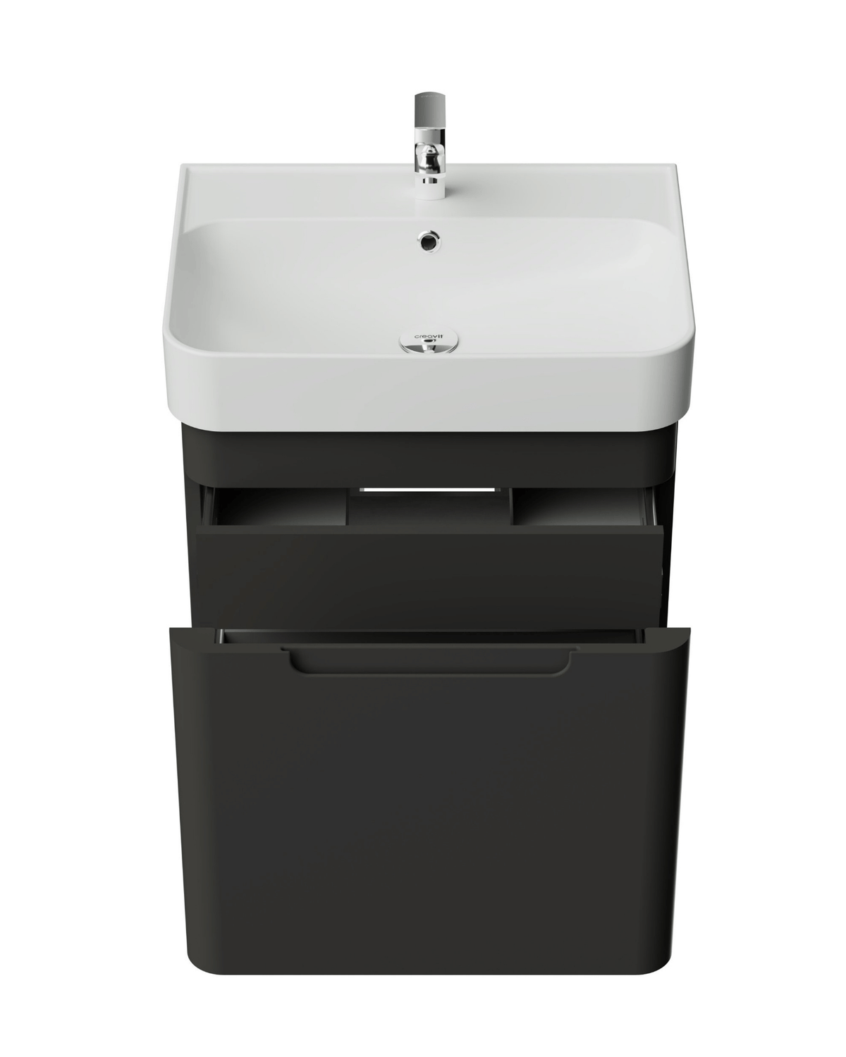 Colorit Lavabo Dolabı Çekmeceli 60 Cm Antrasit