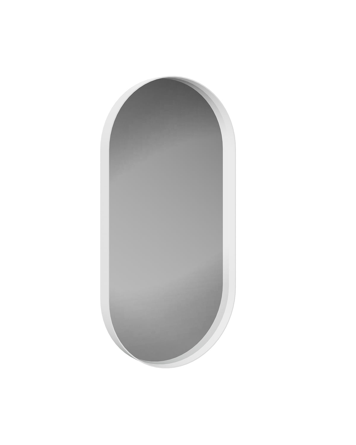 Colorit Oval Ayna 40*80 Mat Beyaz