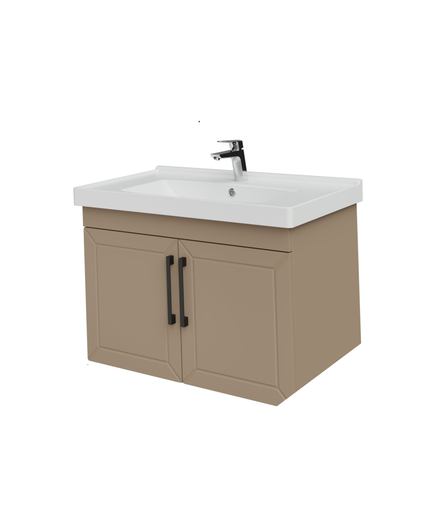 D20 80 cm Waschbeckenschrank mit Abdeckung Dafne Lake