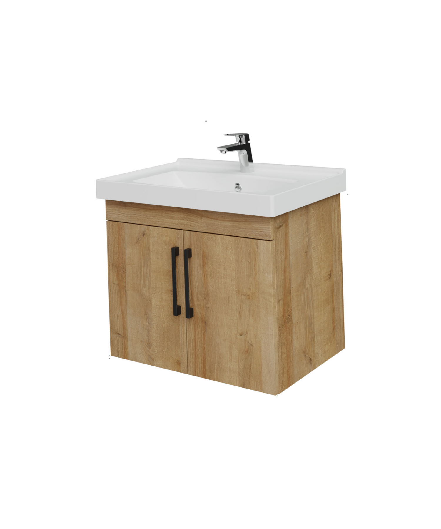 D20 65 cm Sink Cabinet with Cover Everest Melamine