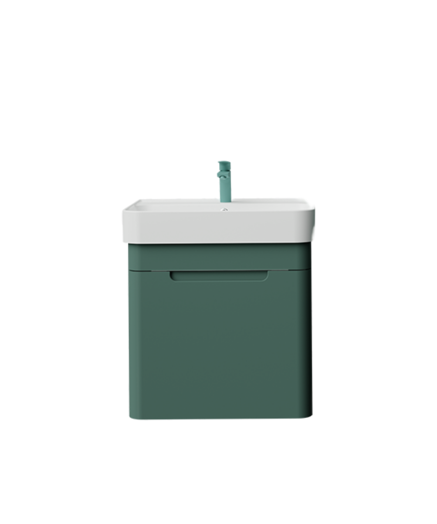 Colorit Waschbeckenunterschrank mit Schubladen 60 cm Nile Green