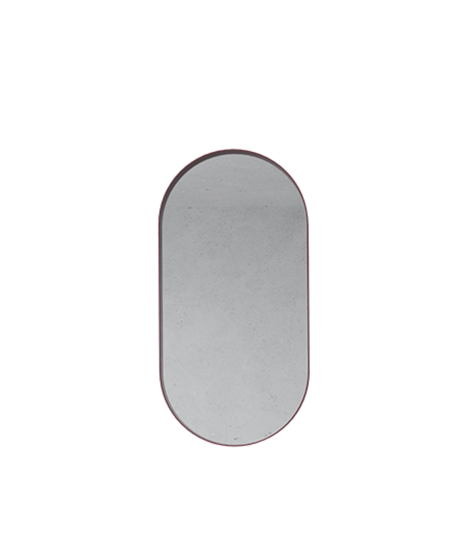 Colorit Oval Ayna 40x80 cm Berry