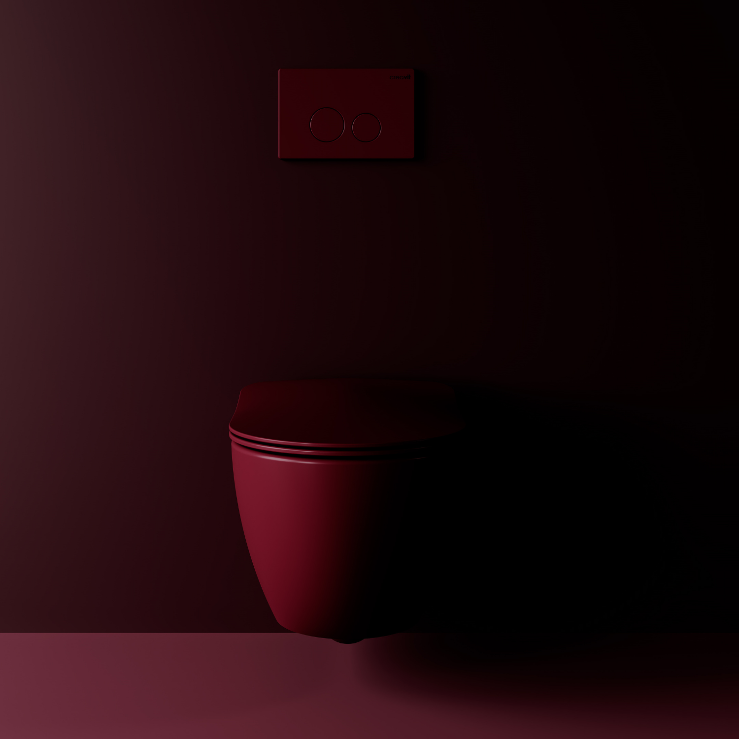Gratis Rim-Off Duroplast Soft-Close WC-Sitz Beeren-Set