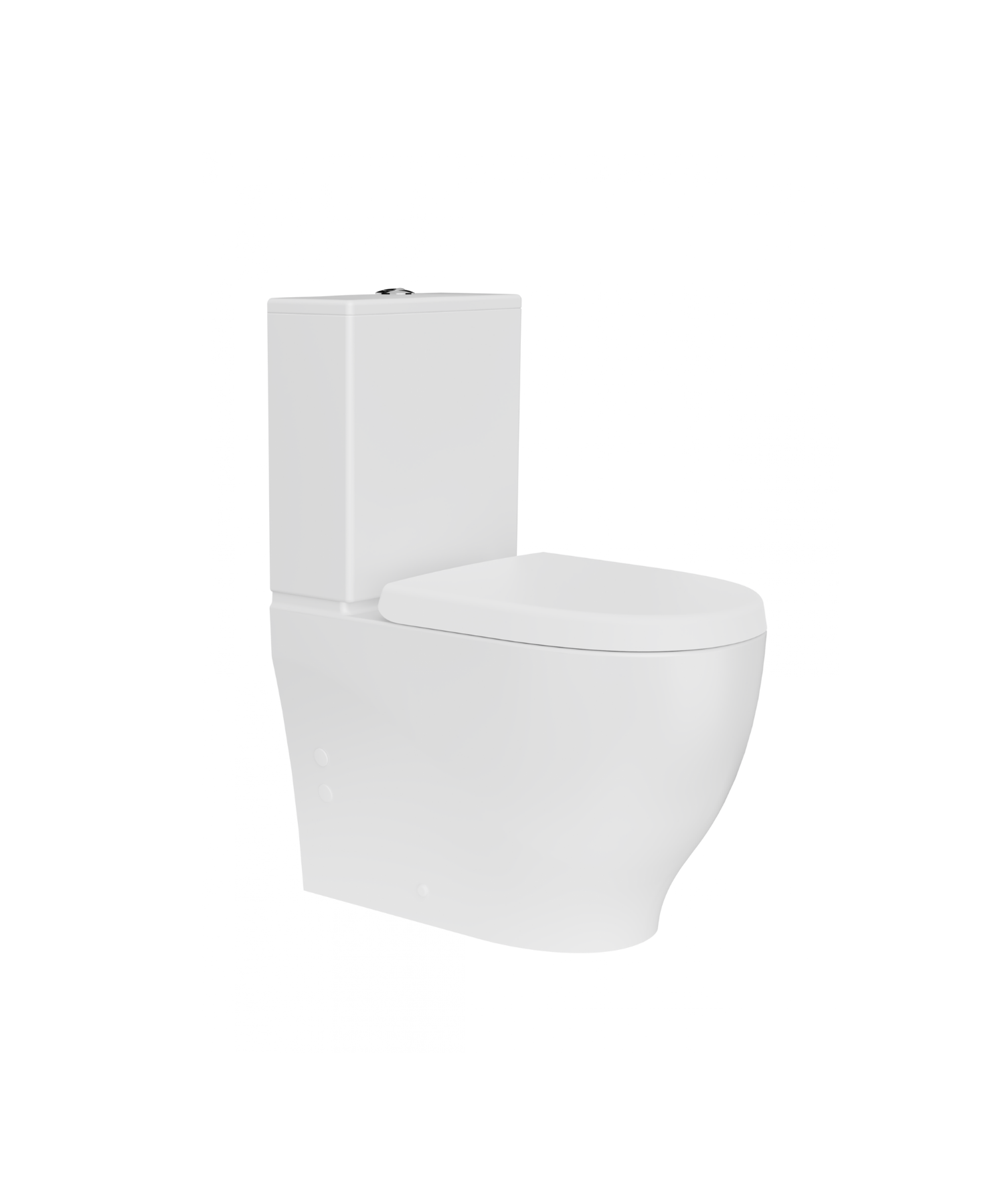 Mare Kanalsız Klozet + Duroplast Yavaş Kapanan Klozet Kapağı Beyaz - Set