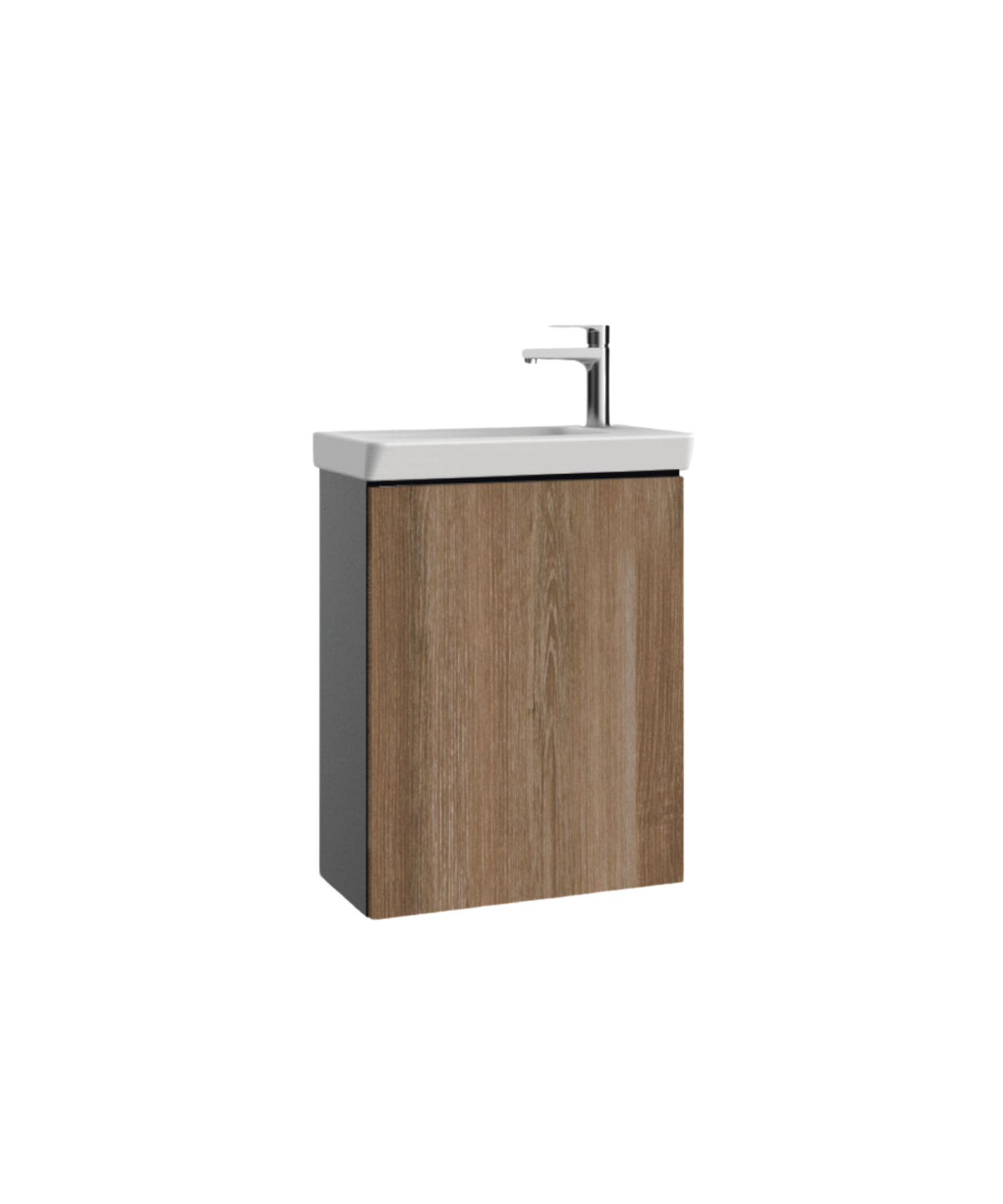 Mio Lavabo Dolabı 45 cm Antrasit-Kansas