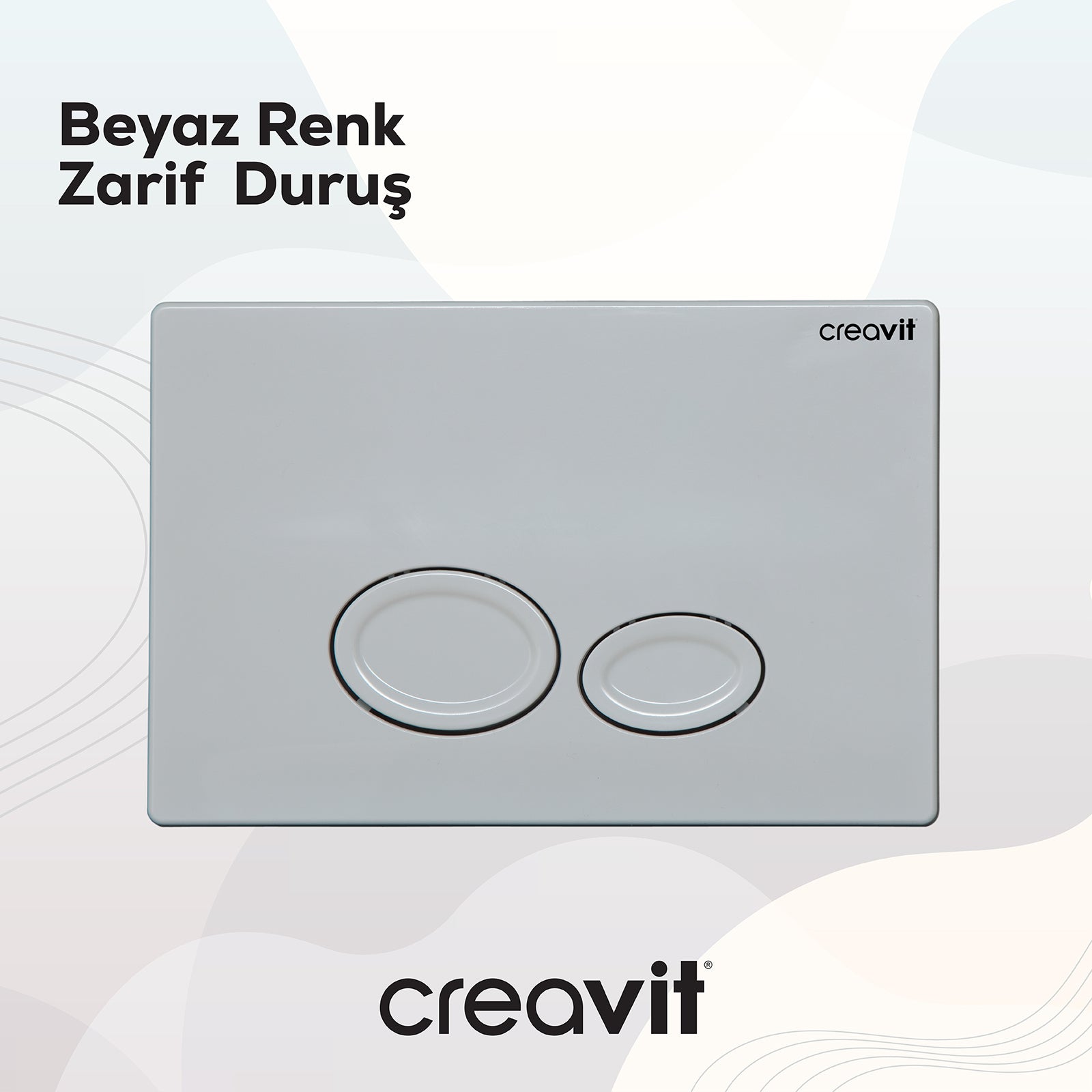 Drop Beyaz Kumanda Paneli