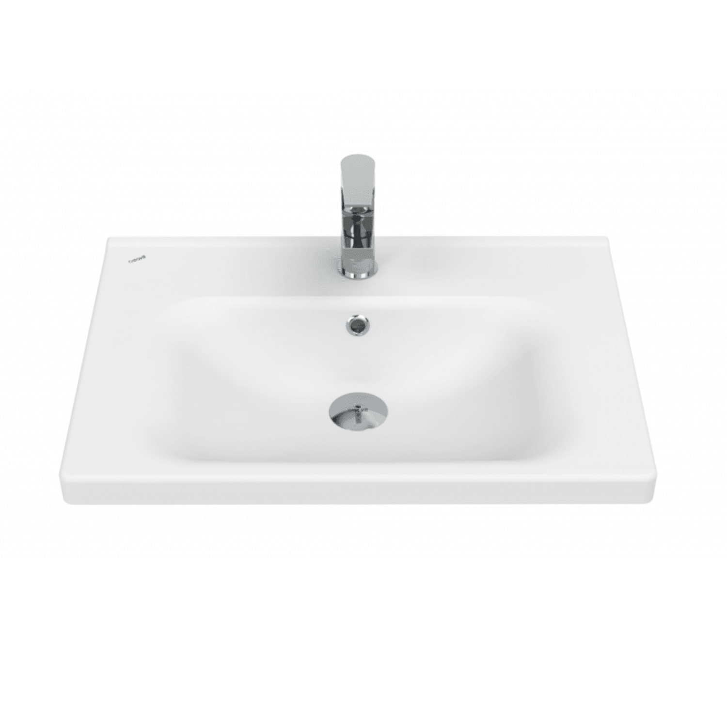 Eksen Etajerli Lavabo 65 cm Beyaz