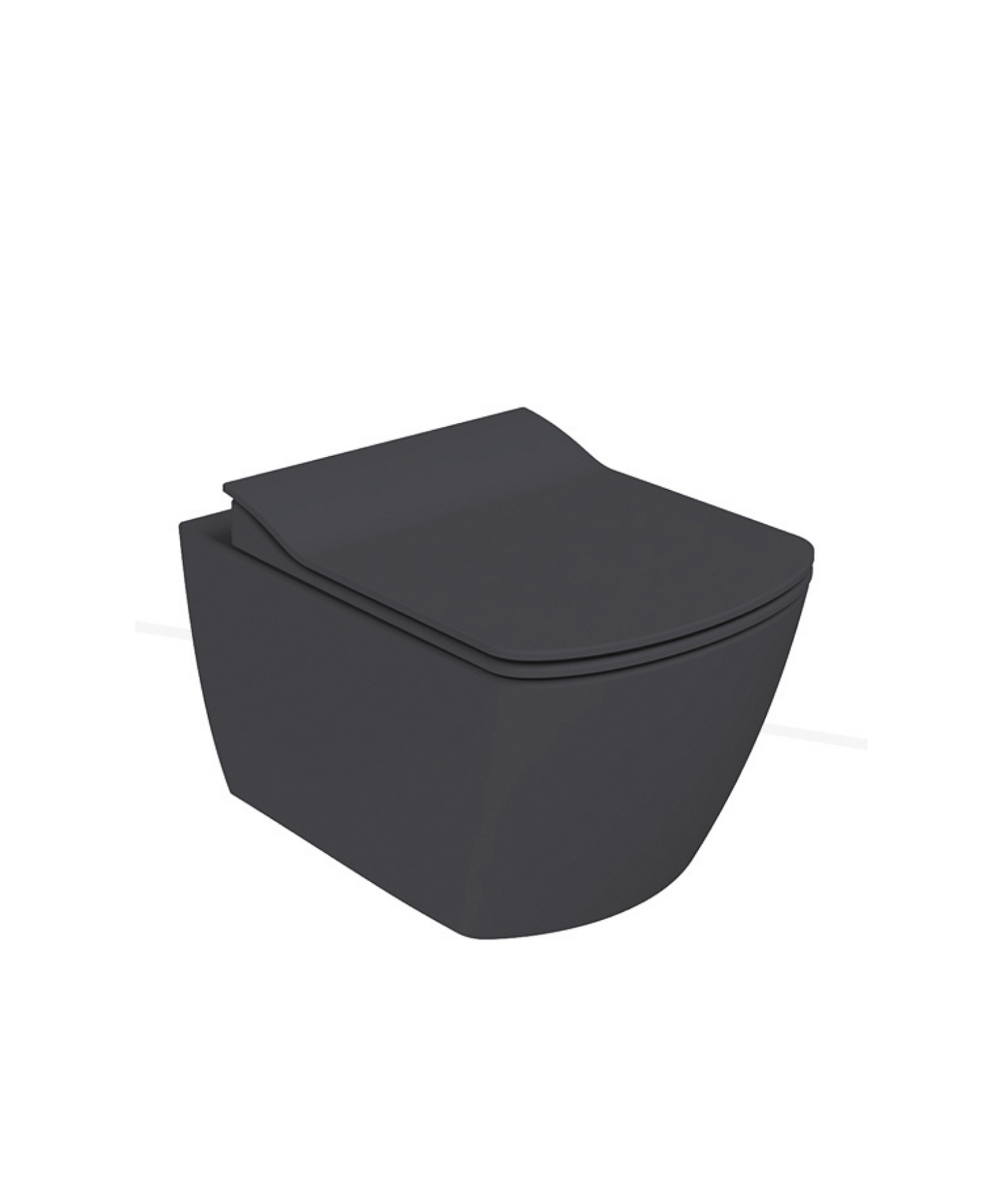 Elegant Rim-Off Wall Hung WC White