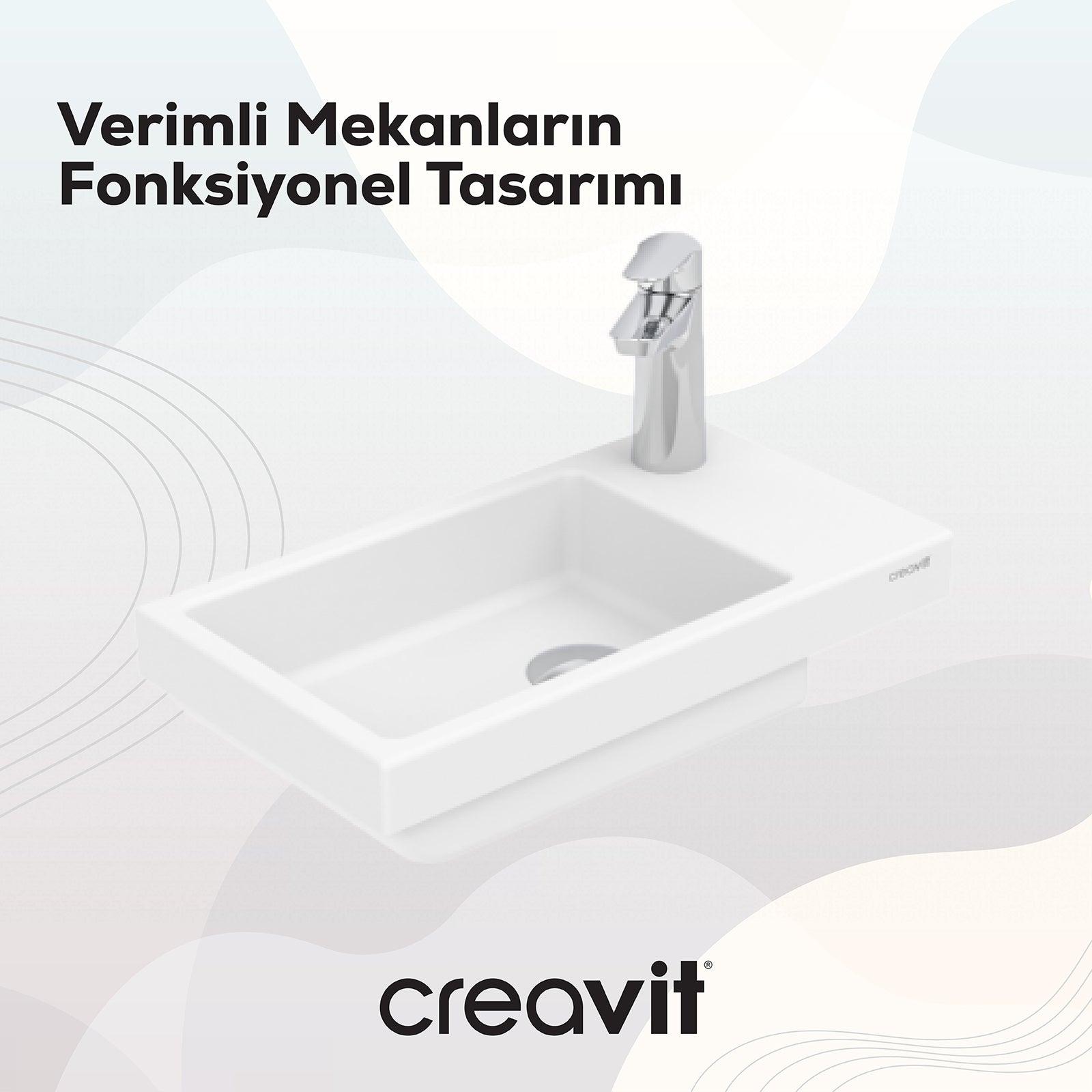 Diamond Sink 45 cm White