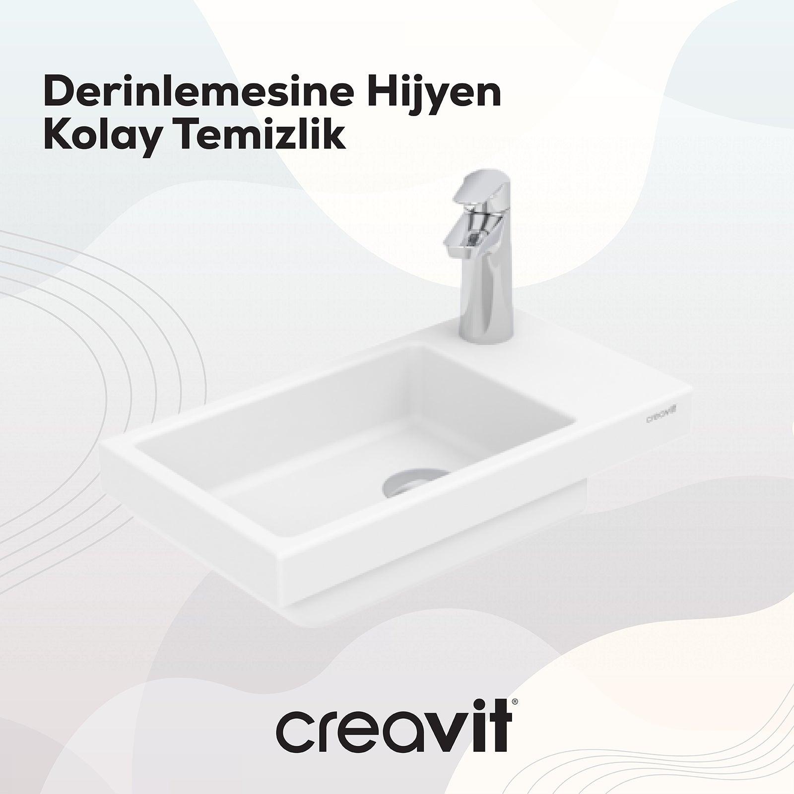 Diamond Sink 45 cm White