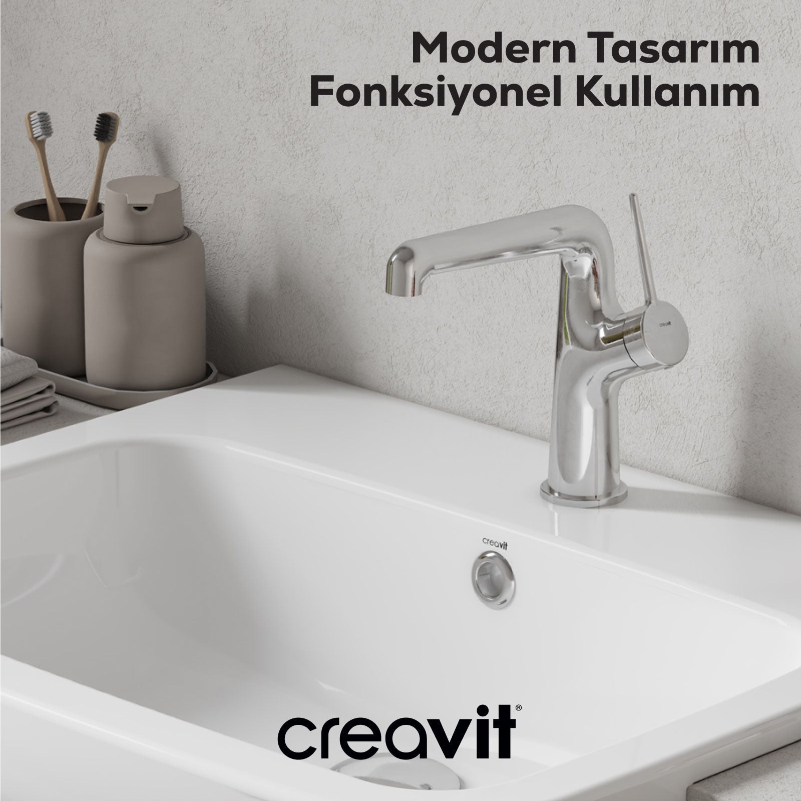 Flow Sink Faucet Chrome