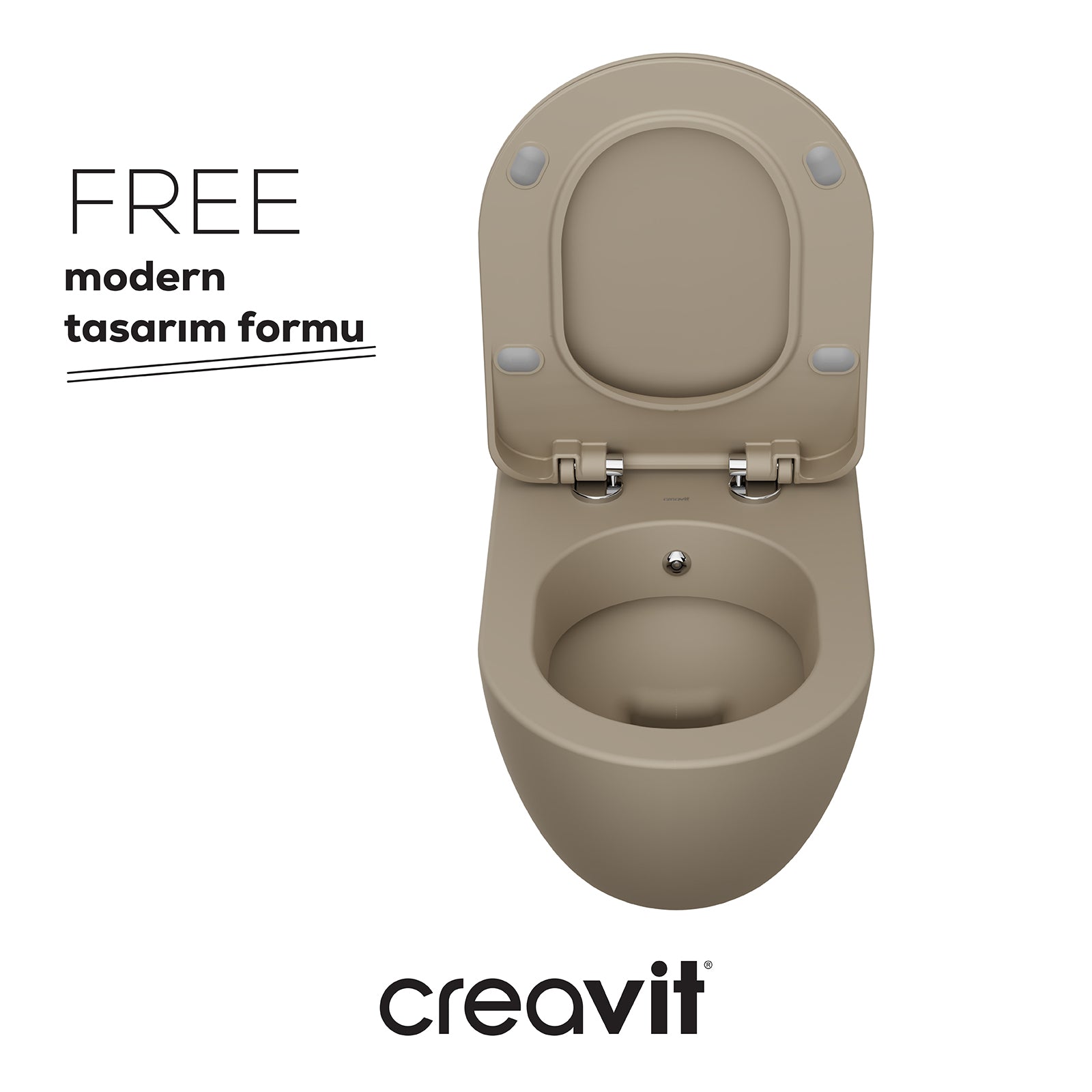 Free Asma Klozet Mat Cappuccino