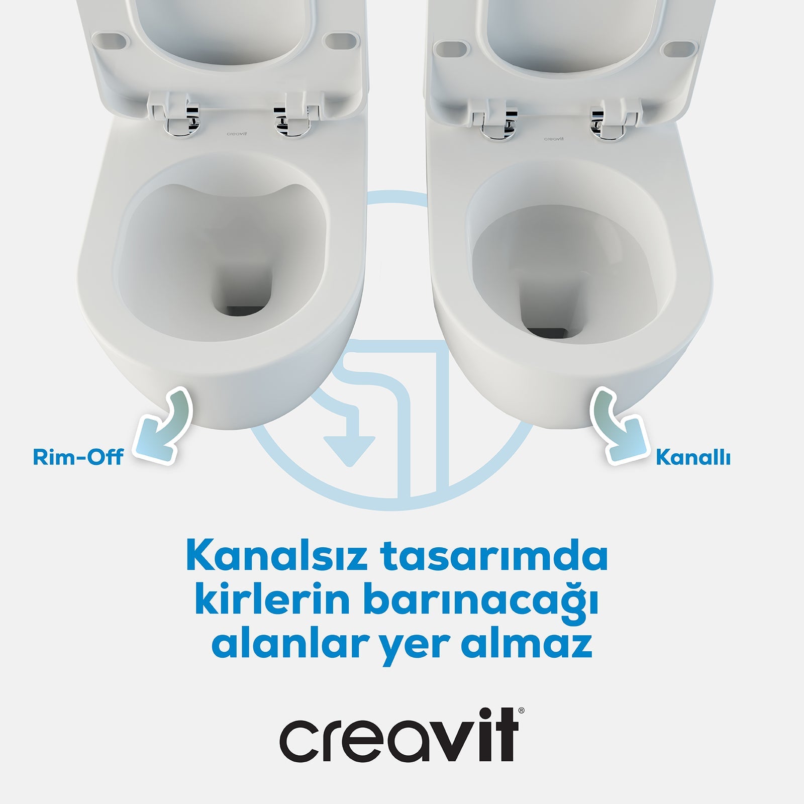 Free Kanalsız Asma Klozet Antrasit + Duroplast Kapak + Antrasit Kumanda Paneli + Gömme Rezervuar + Ara Kesme Valfi Set