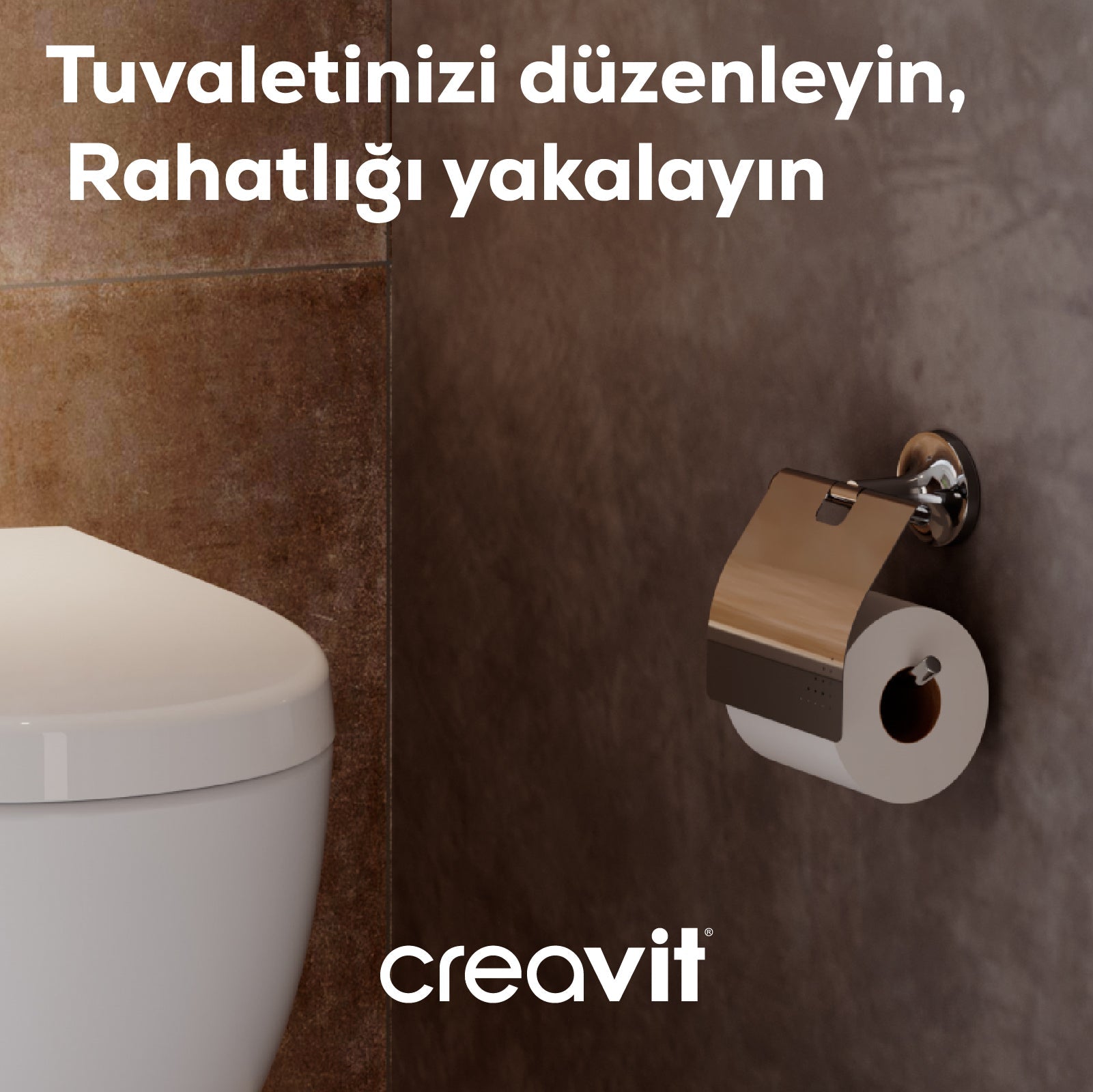 Joyful Covered Toilet Paper Holder