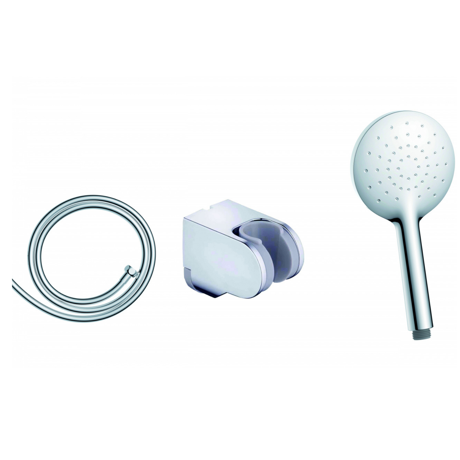 Hand Shower Set with Limescale Breaker (Round)