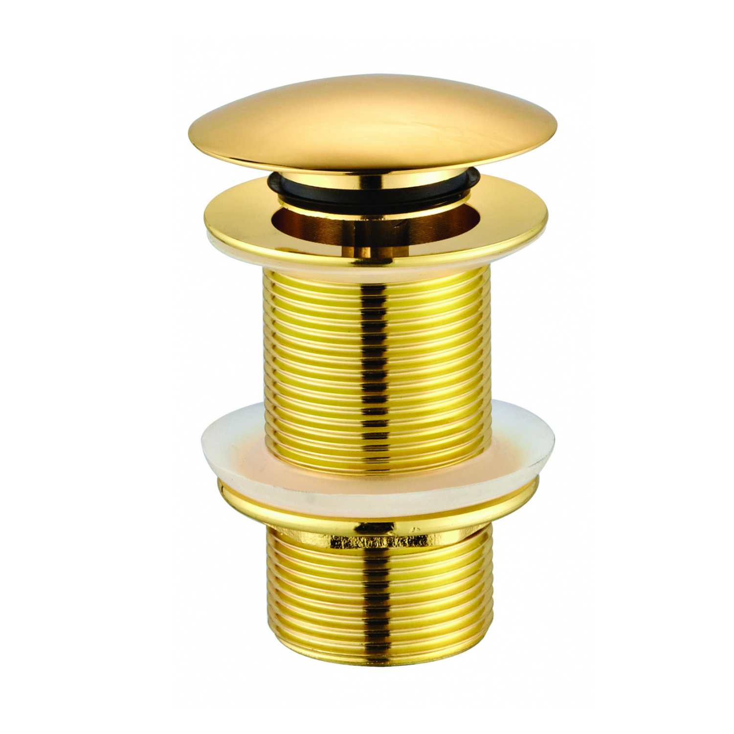 Sink Siphon Head Pop-up Overflow-Free Gold