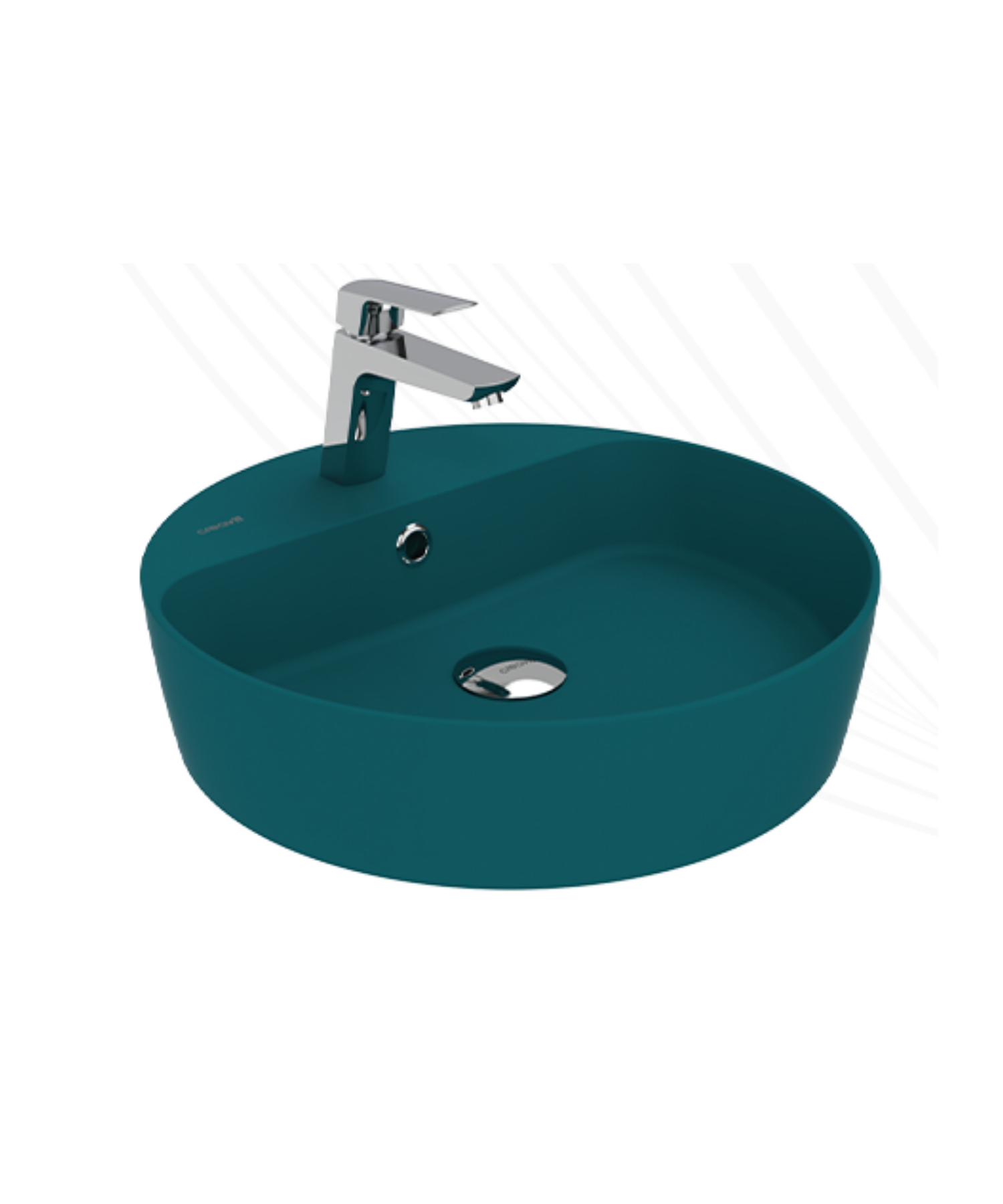 Loop 45cm Masa Üstü Çanak Lavabo Extra Mint
