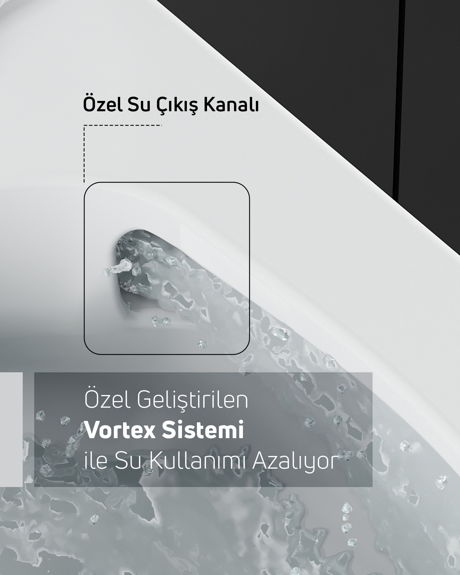 Nora Vortex Asma Klozet ve Kapak Seti