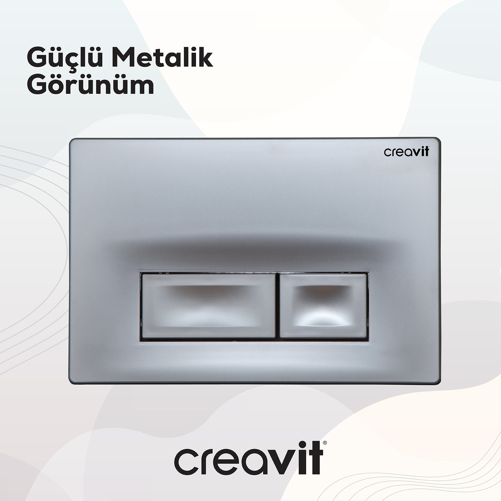 Ore Mat Gri Boyalı Kumanda Paneli