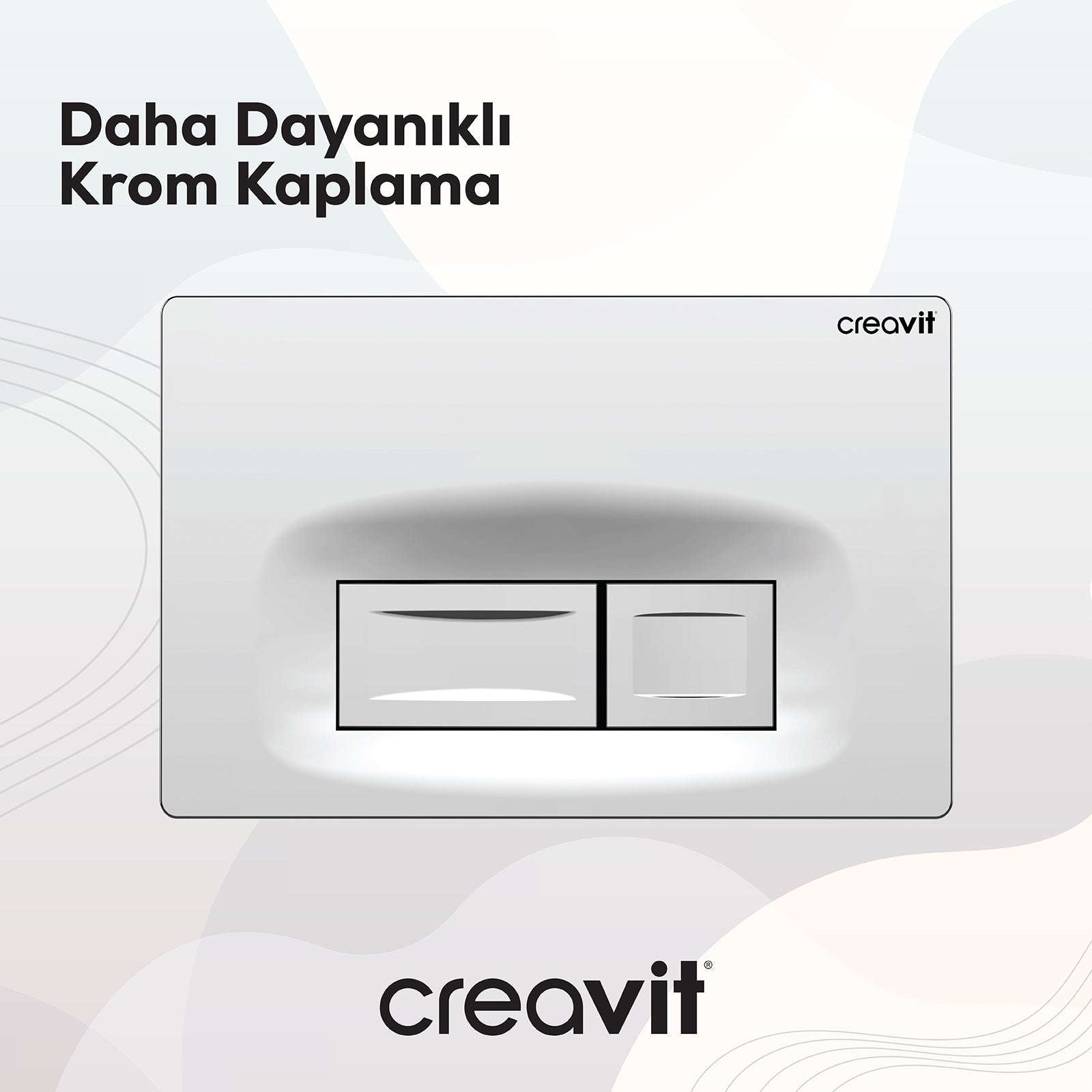 Ore Parlak Krom Kaplama Kumanda Paneli
