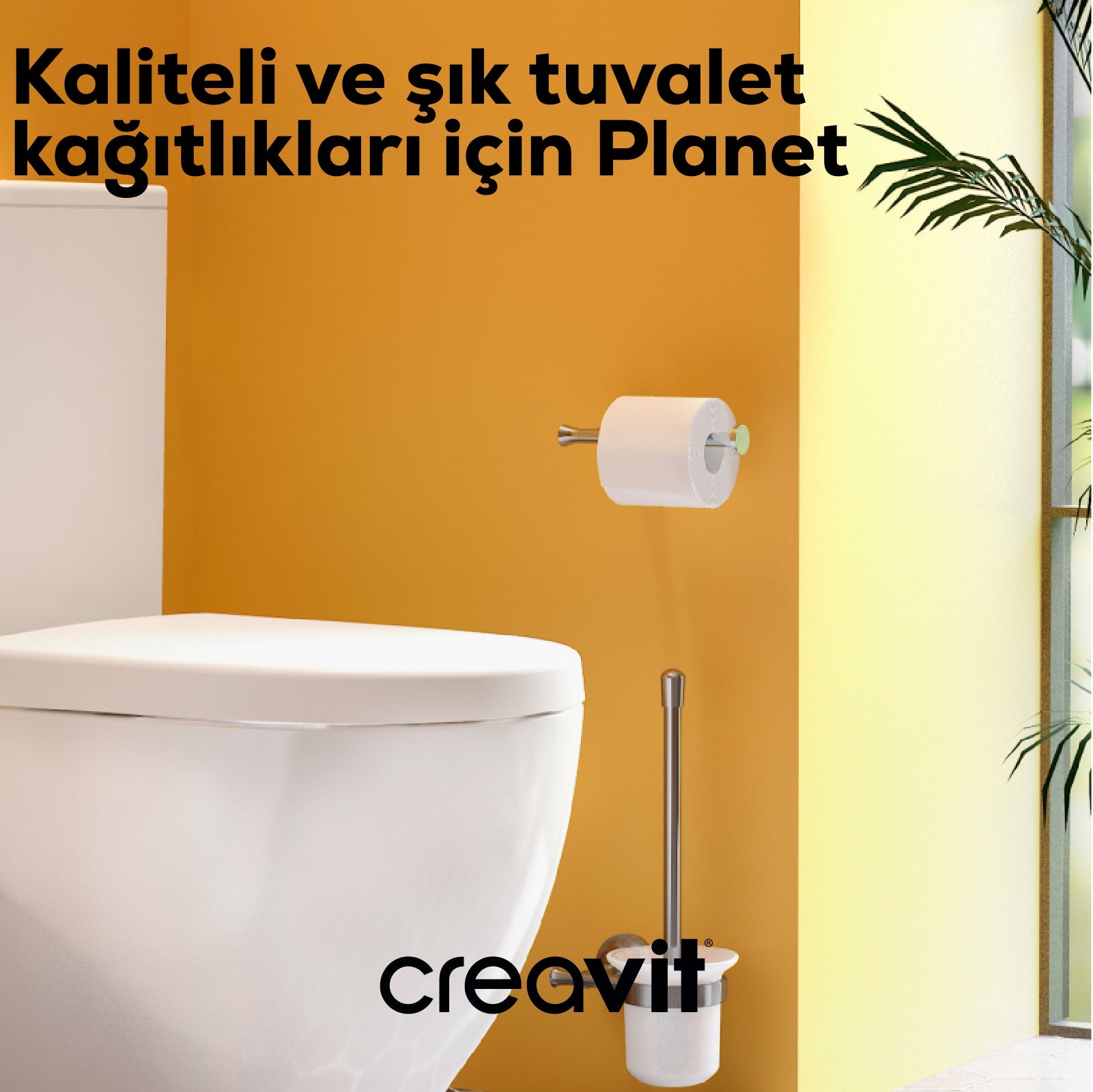 Planet İkili Tuvalet Kağıtlığı Kapaksız