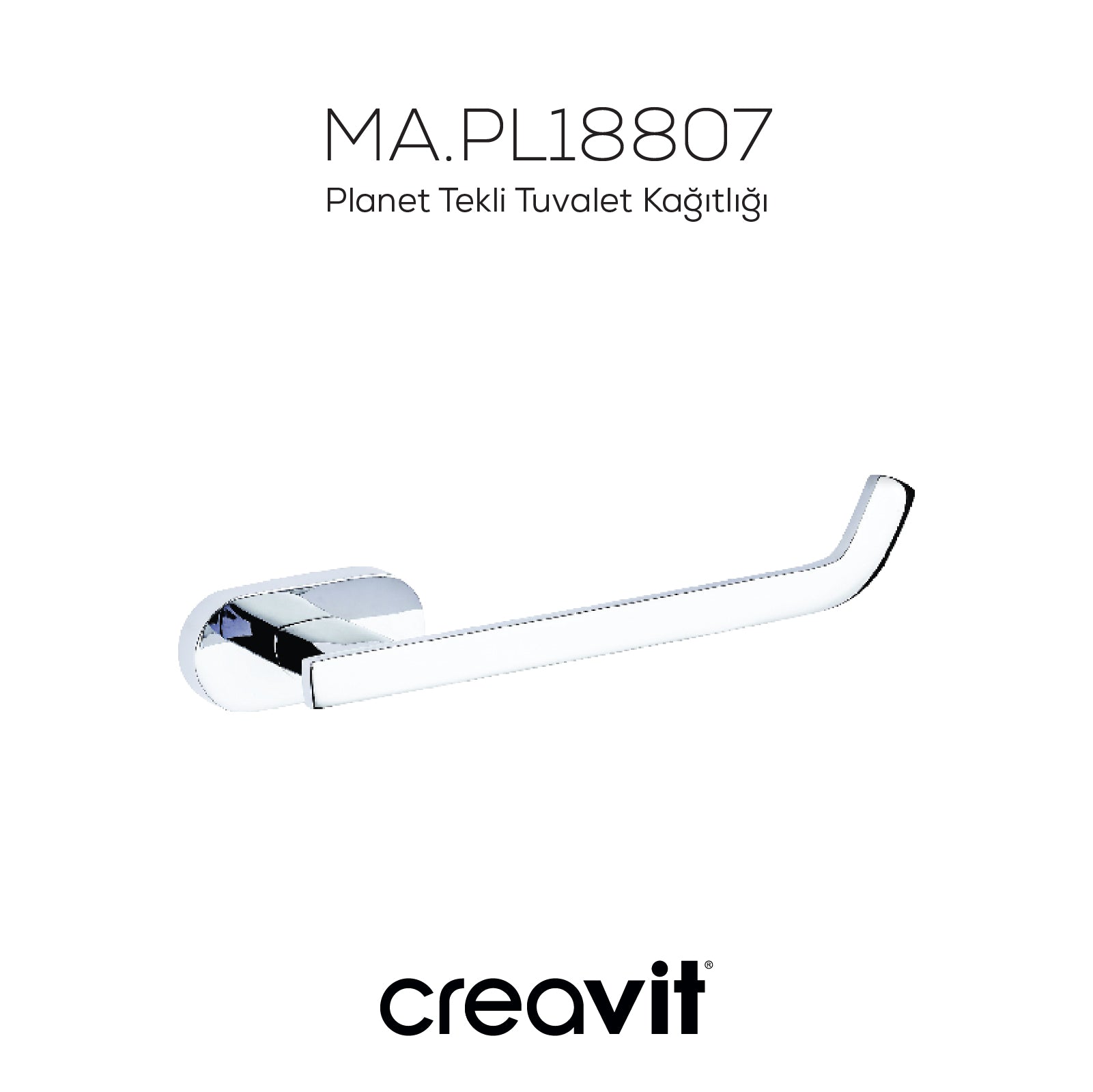 Planet Single Toilet Paper Holder