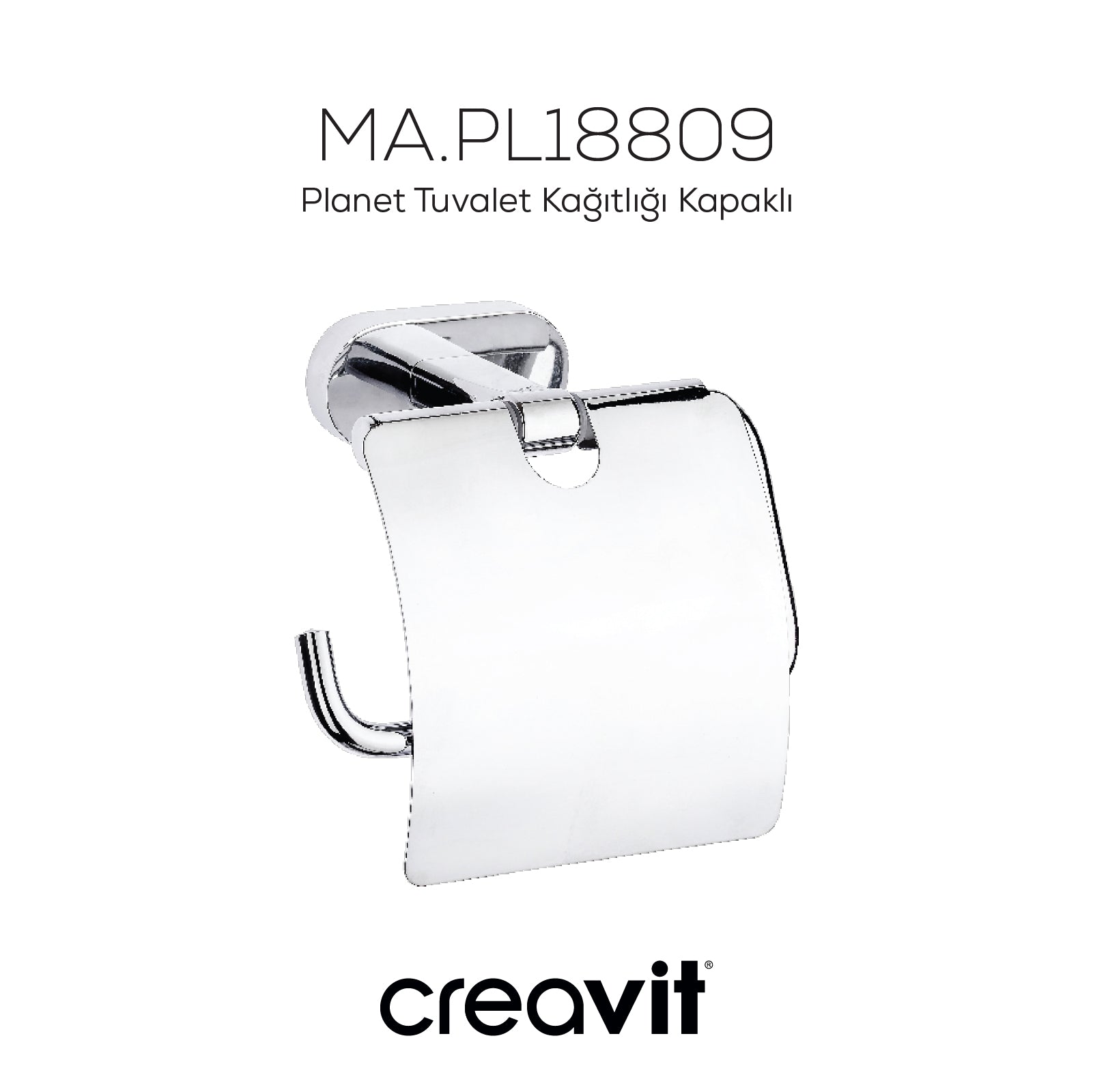 Planet Toilet Roll Holder with Cover