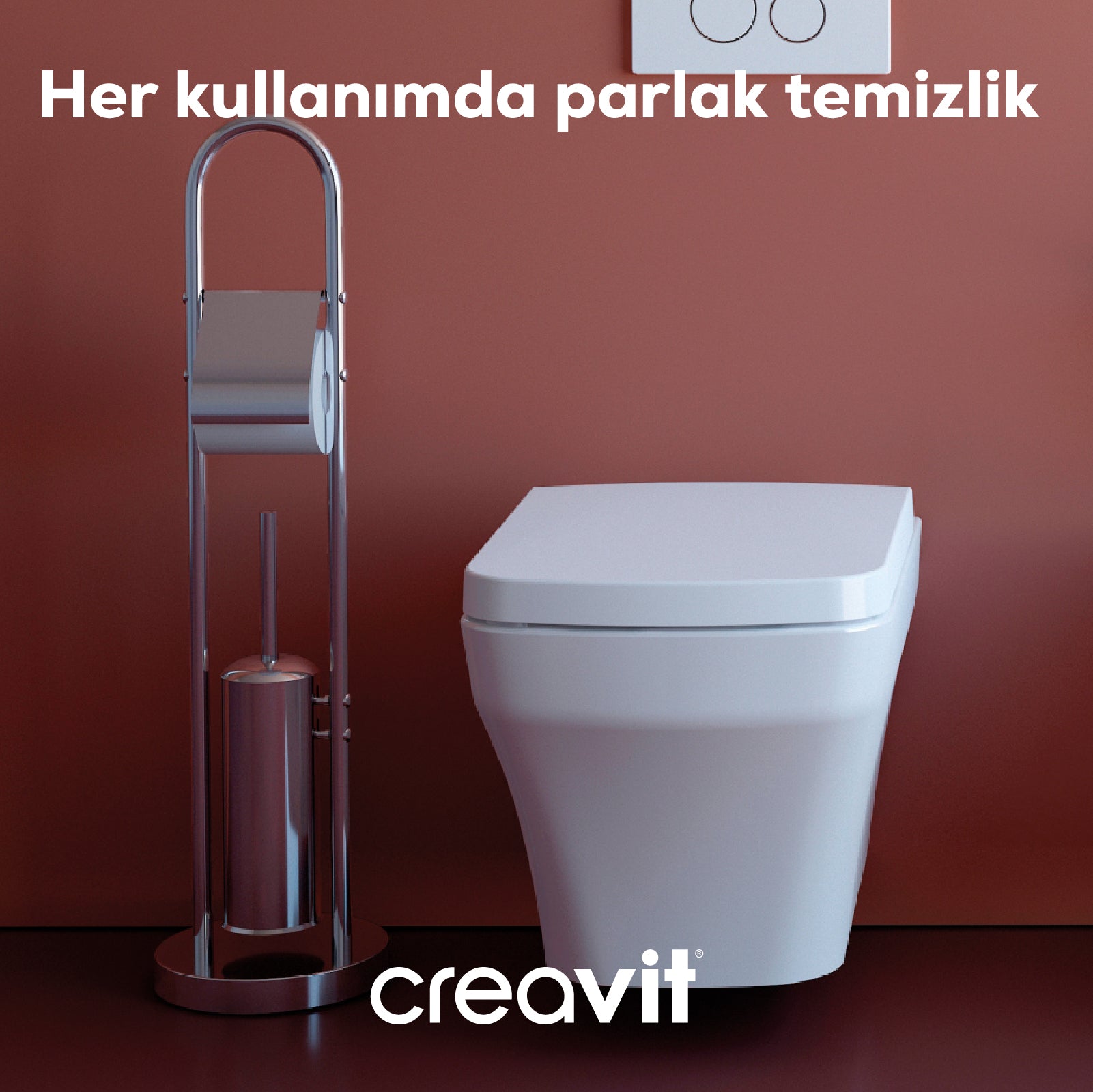 Royale Toilet Brush Holder