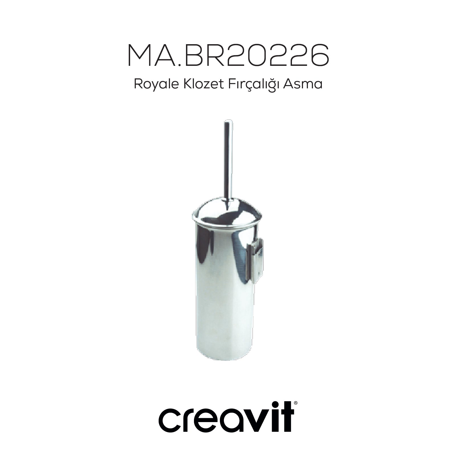 Royale Hanging Toilet Brush Holder