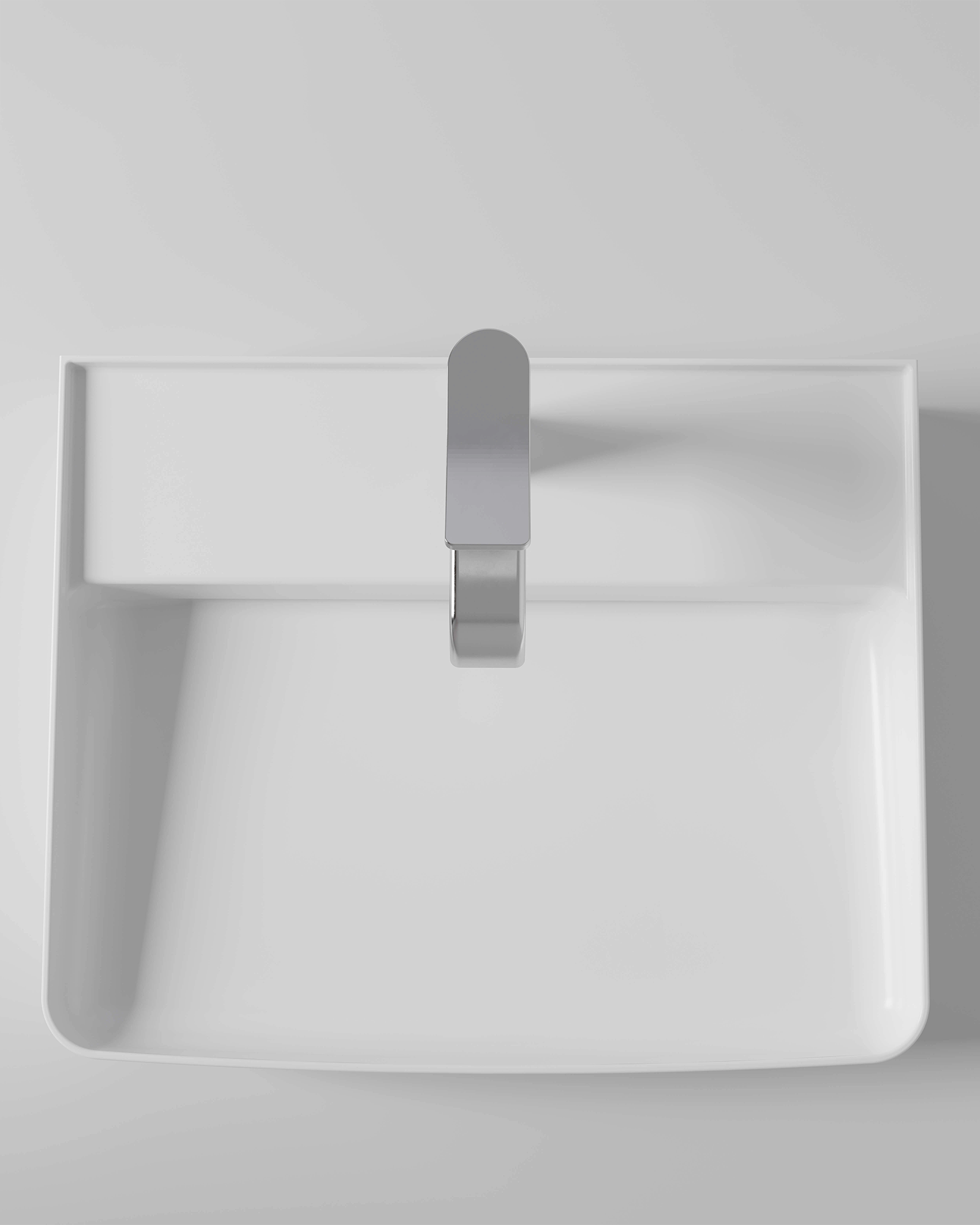Ruby Recto Countertop Sink 50*40 Cm