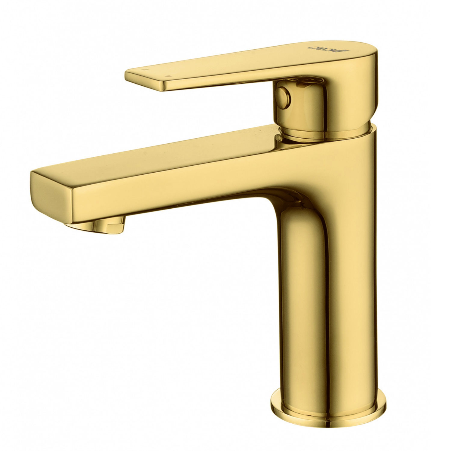Sharp Lavabo Armatürü Altın