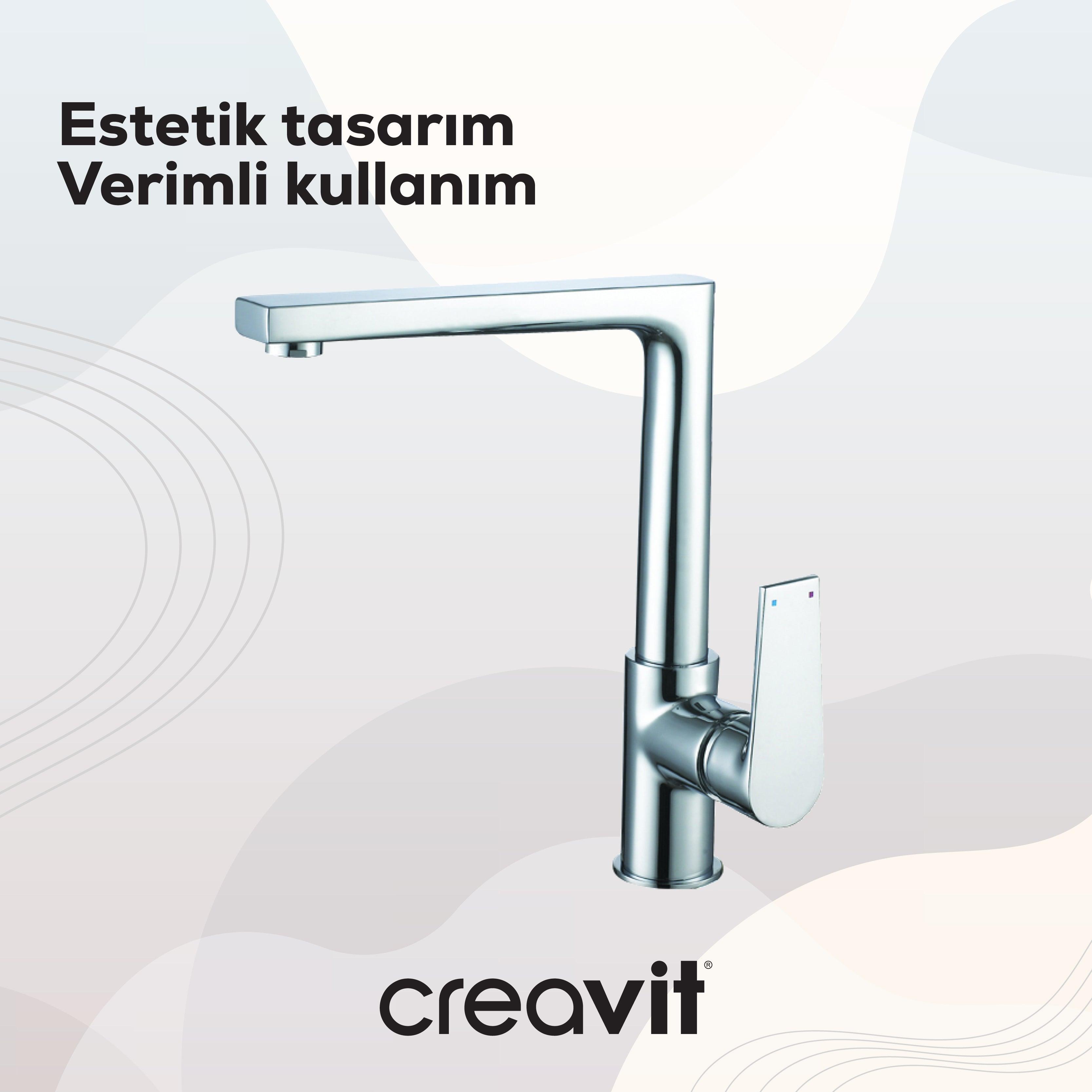 Sharp Kitchen Faucet Chrome