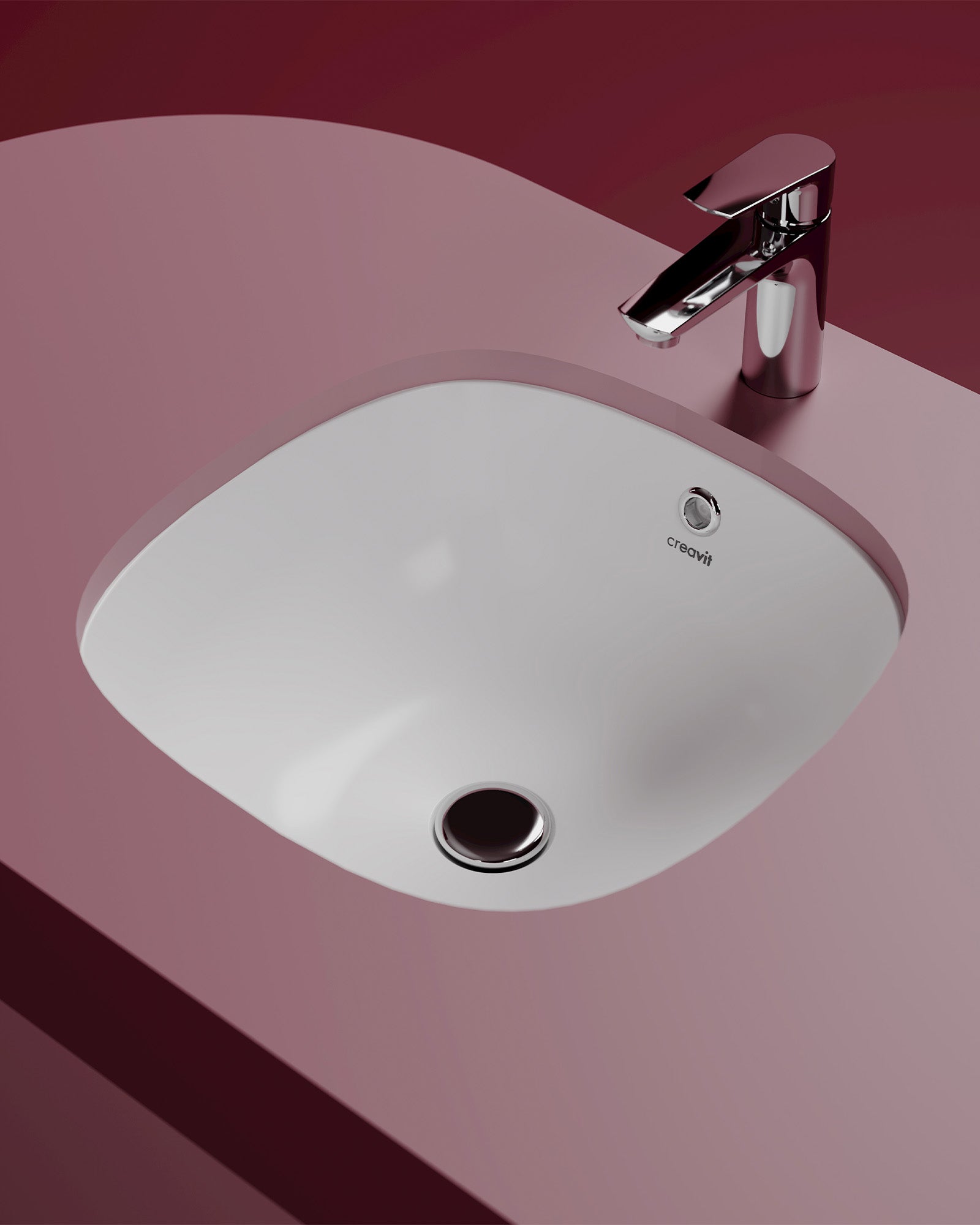 Solo Tezgah Altı Lavabo 38*38 Cm