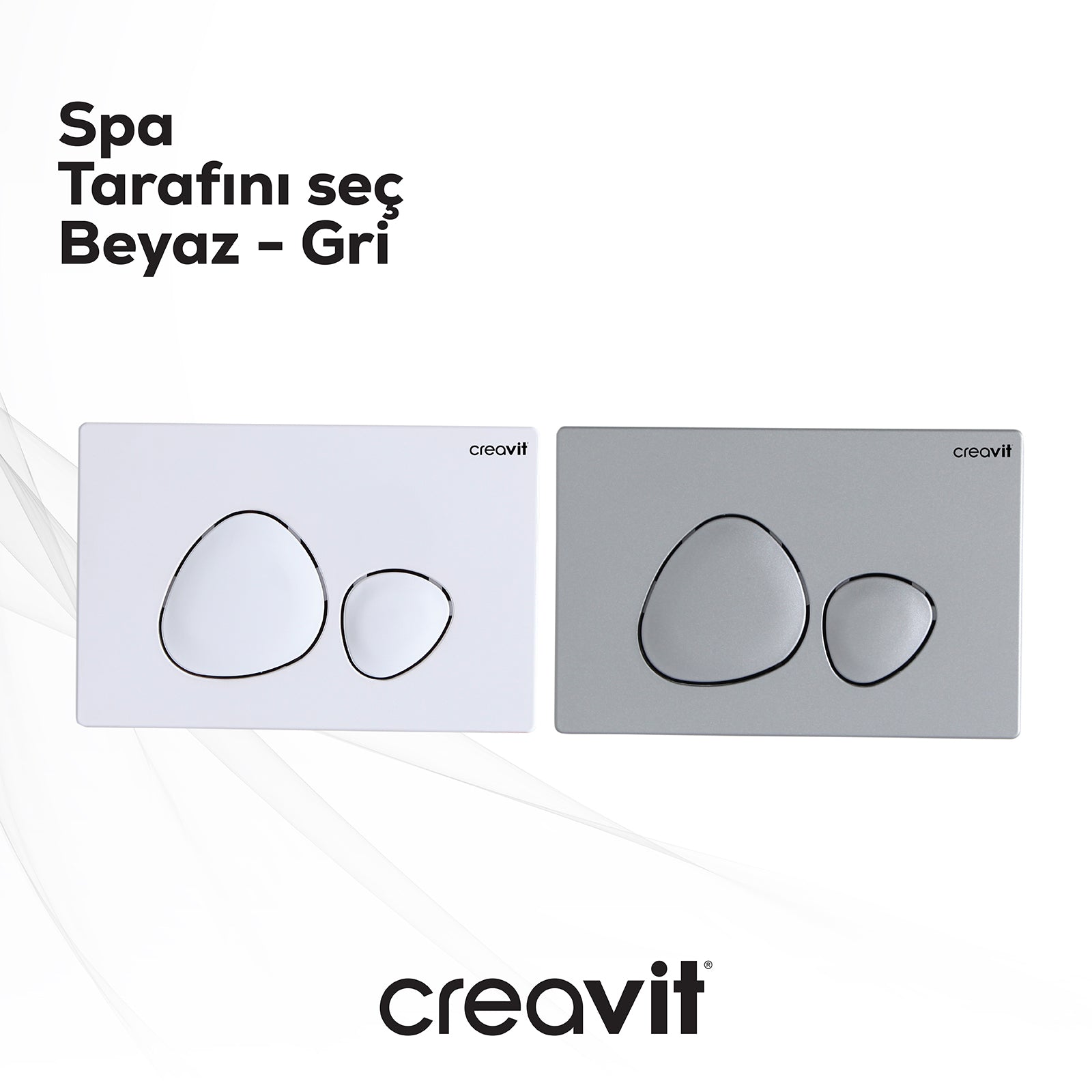 SPA Mat Gri Boyalı Kumanda Paneli