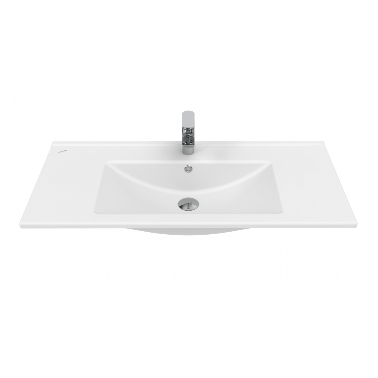 Water Shelf Sink 100cm White