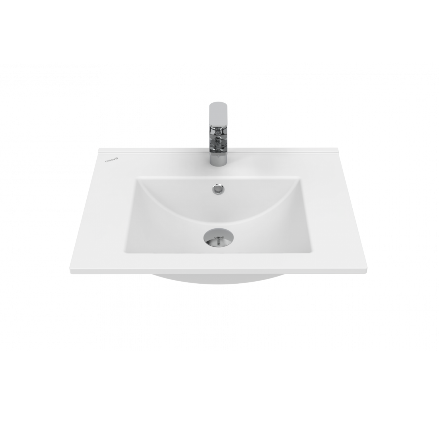 Water Shelf Sink 60 cm White