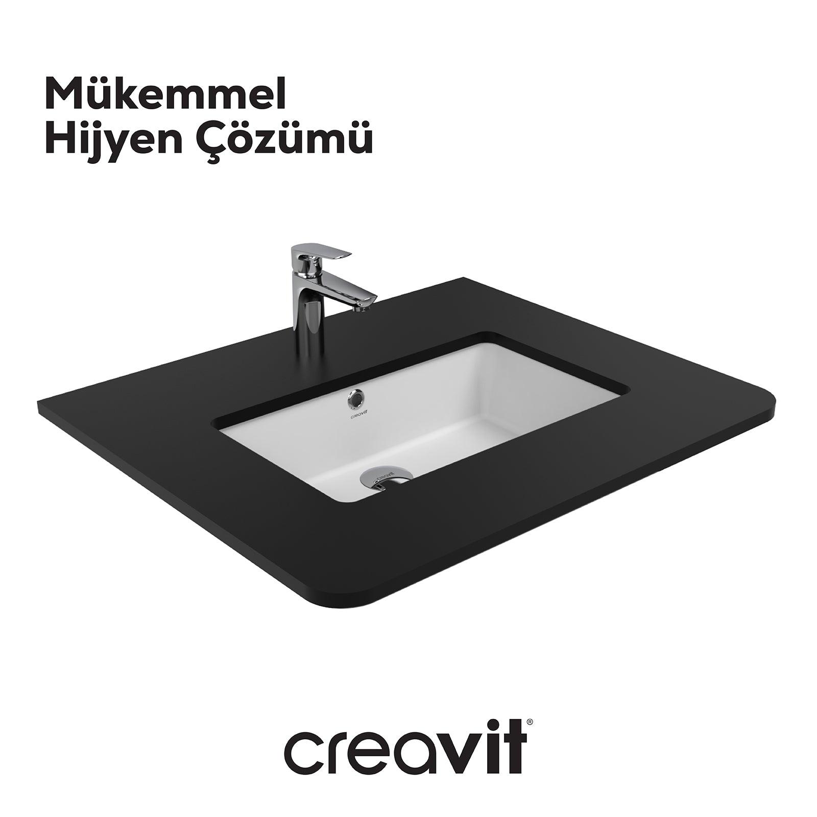 Tezgah Altı Lavabo 30*50cm Beyaz