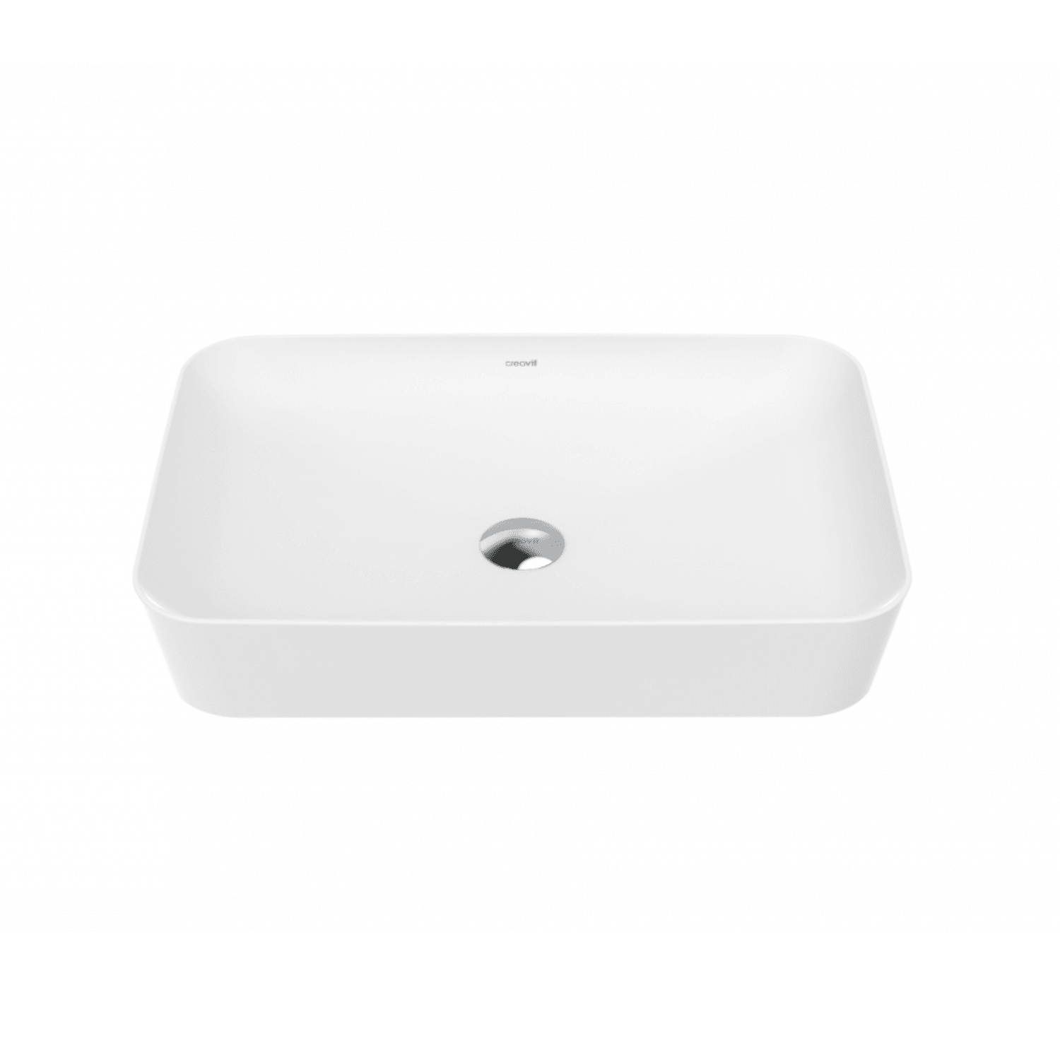 Ultra Rectangular Bowl Sink 60 cm White