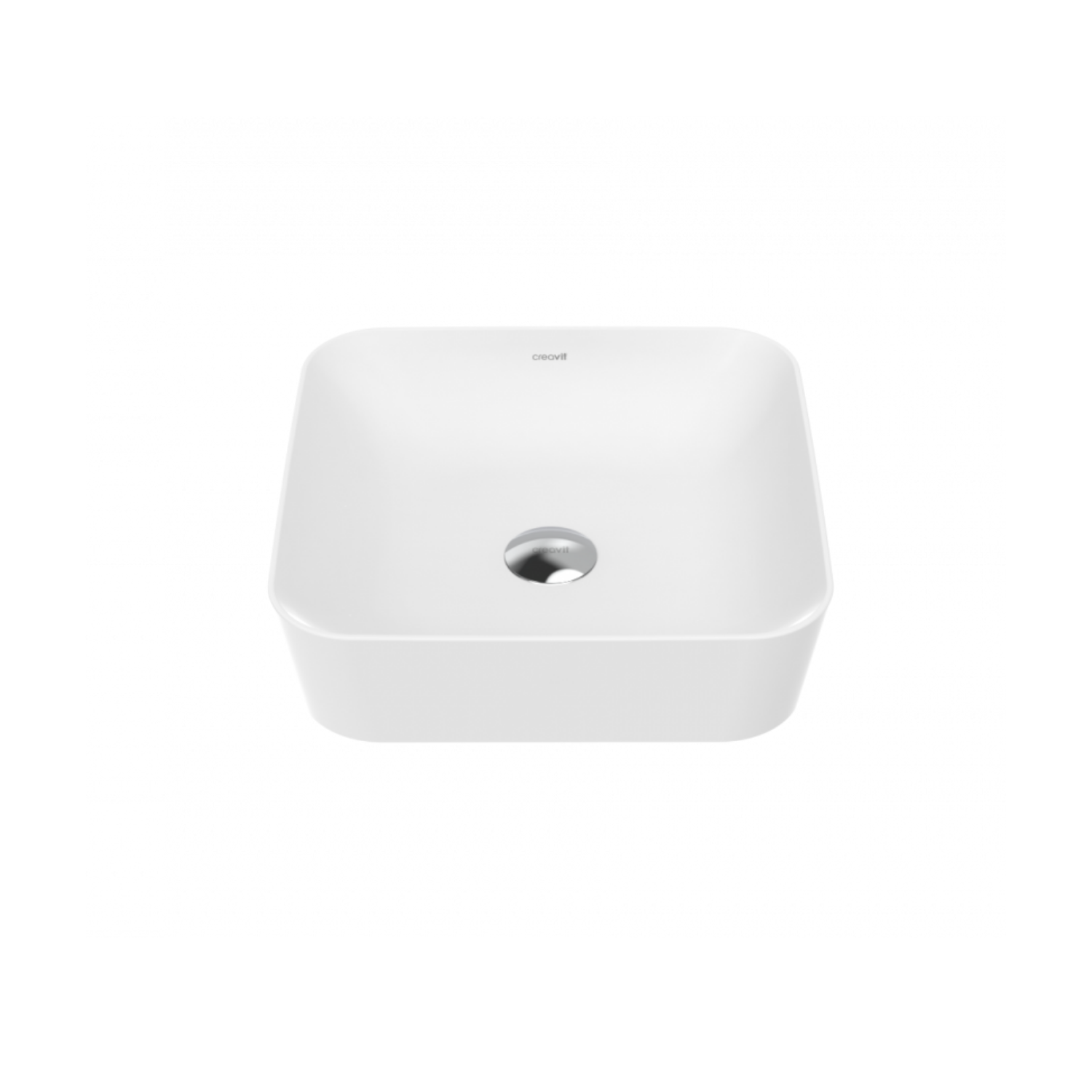 Ultra Square Bowl Sink 40cm White