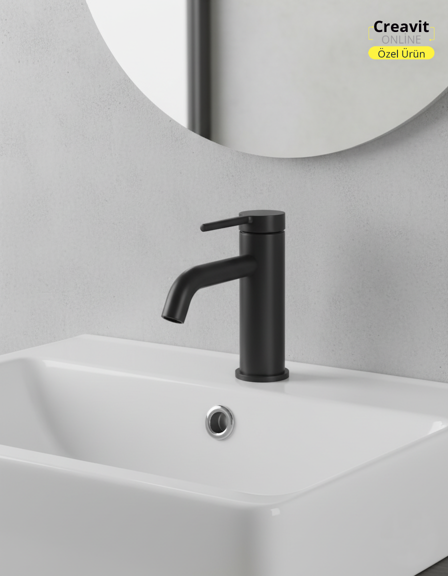 Vasa Lavabo Armatürü Mat Siyah