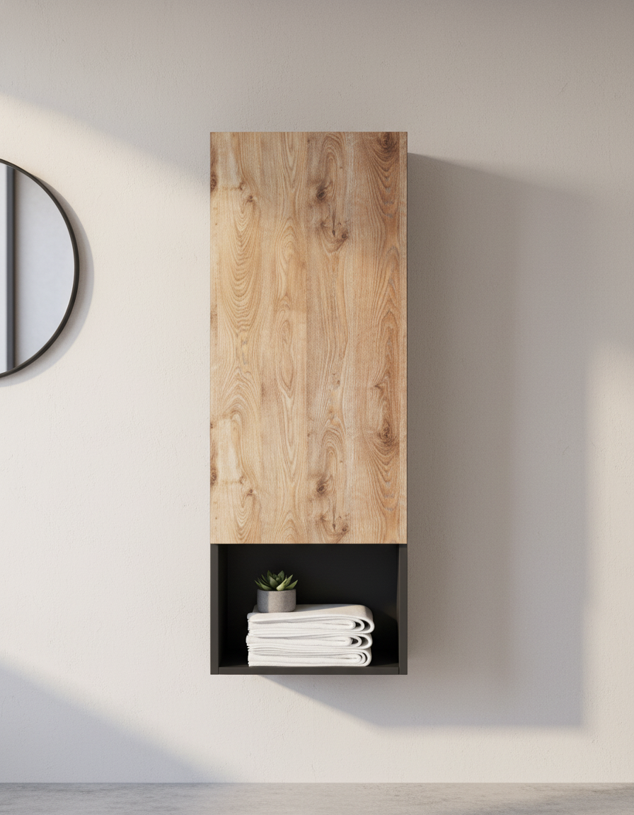 Vero Boy Dolabı 40*130 Cm Antrasit-Arkadya