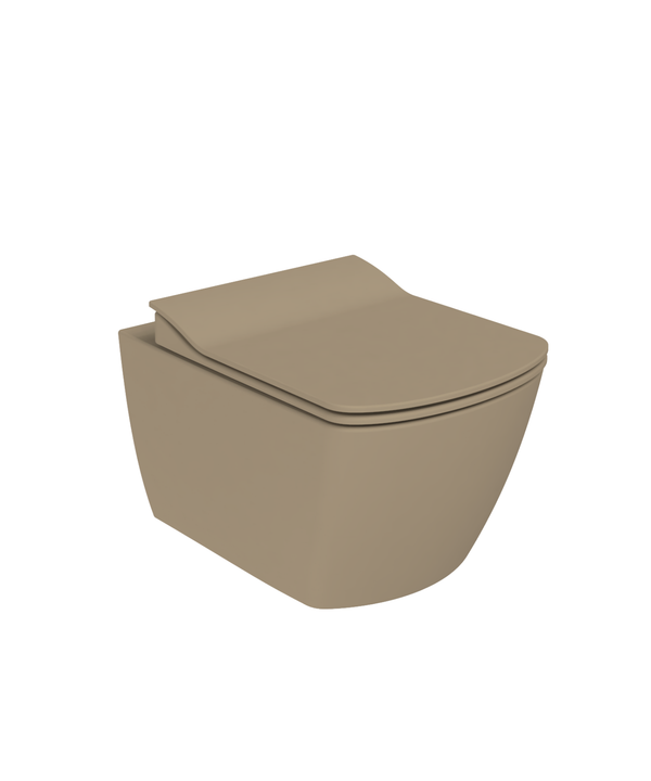 Creavit Elegant Rim-Off Set · Mat Cappucino