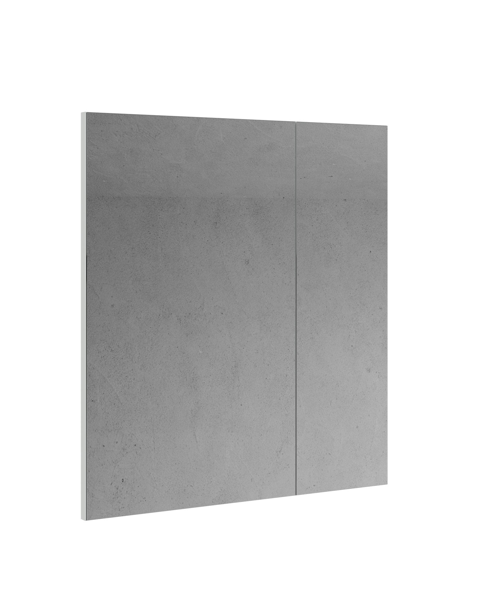 Flexio 65 Cm Kapaklı Katlanabilir Lavabo Dolabı 270 Derece Beyaz Set